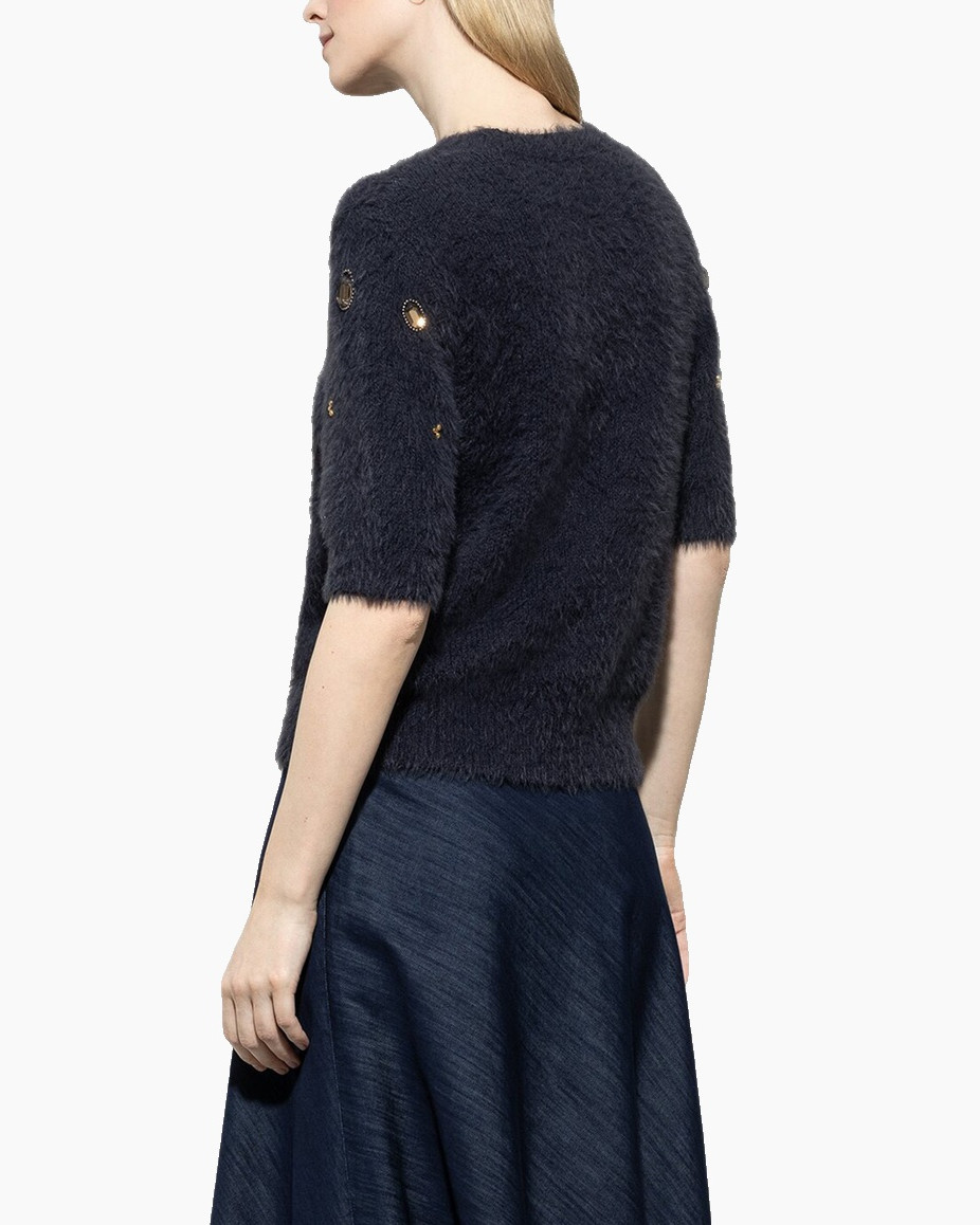 Trui 128670/5349-0 Donker Blauw