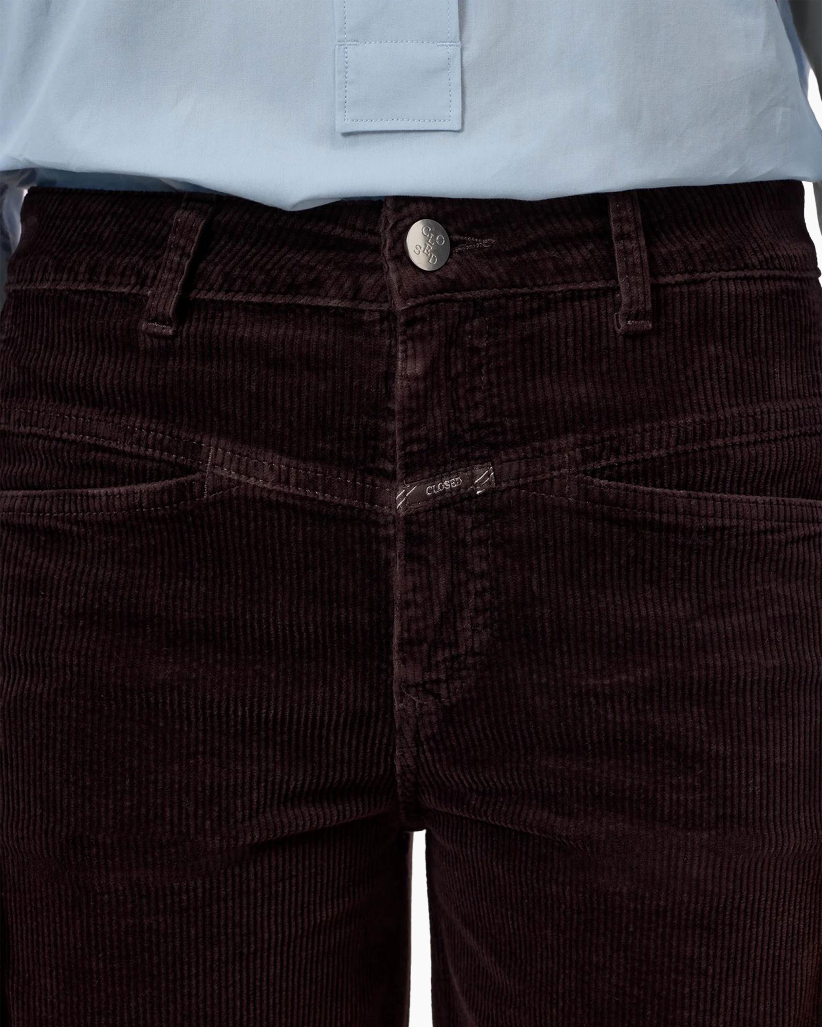 corduroy, pants, brown, backseam, front-fly