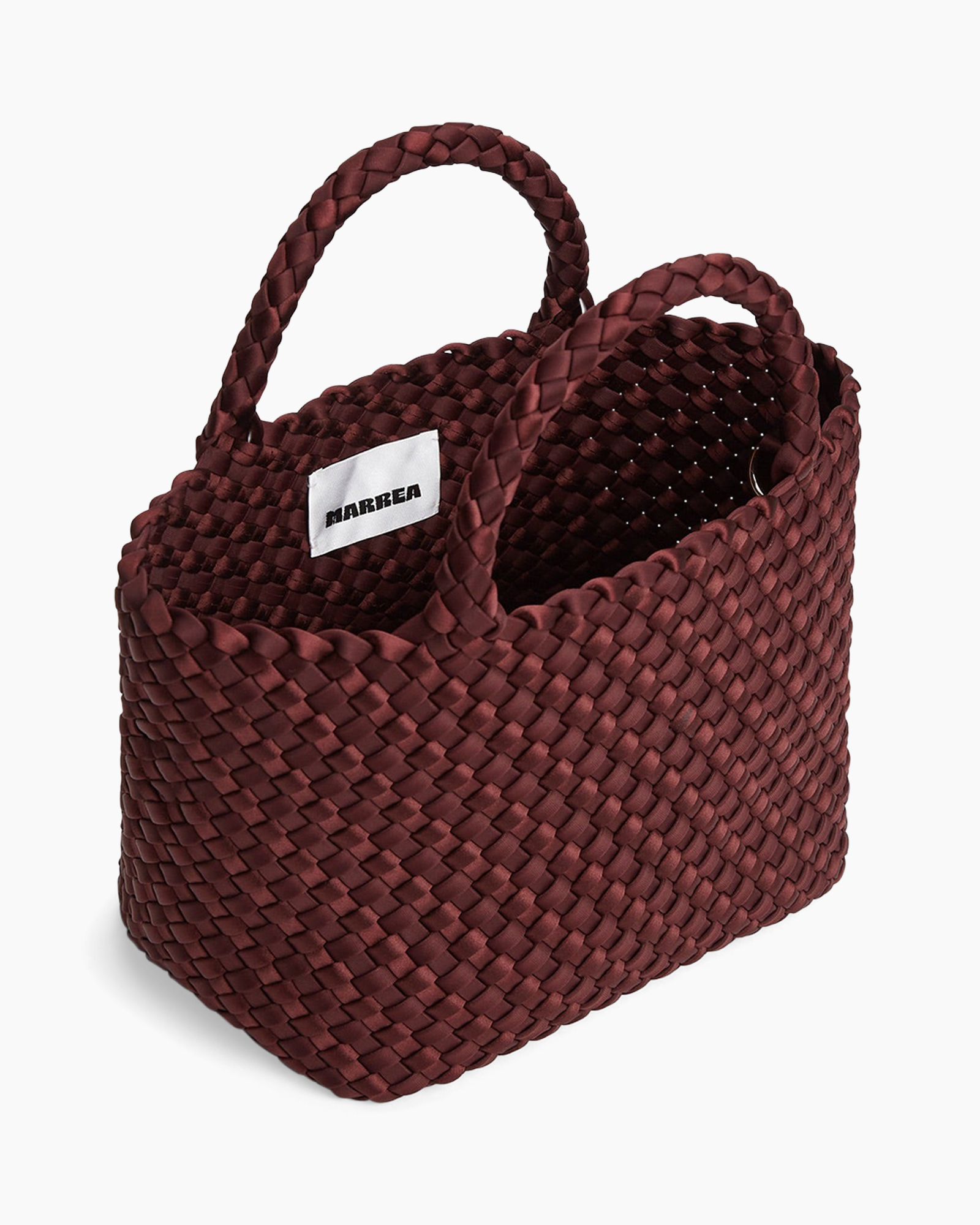 woven, bag, handbag, shoulder bag, maroon