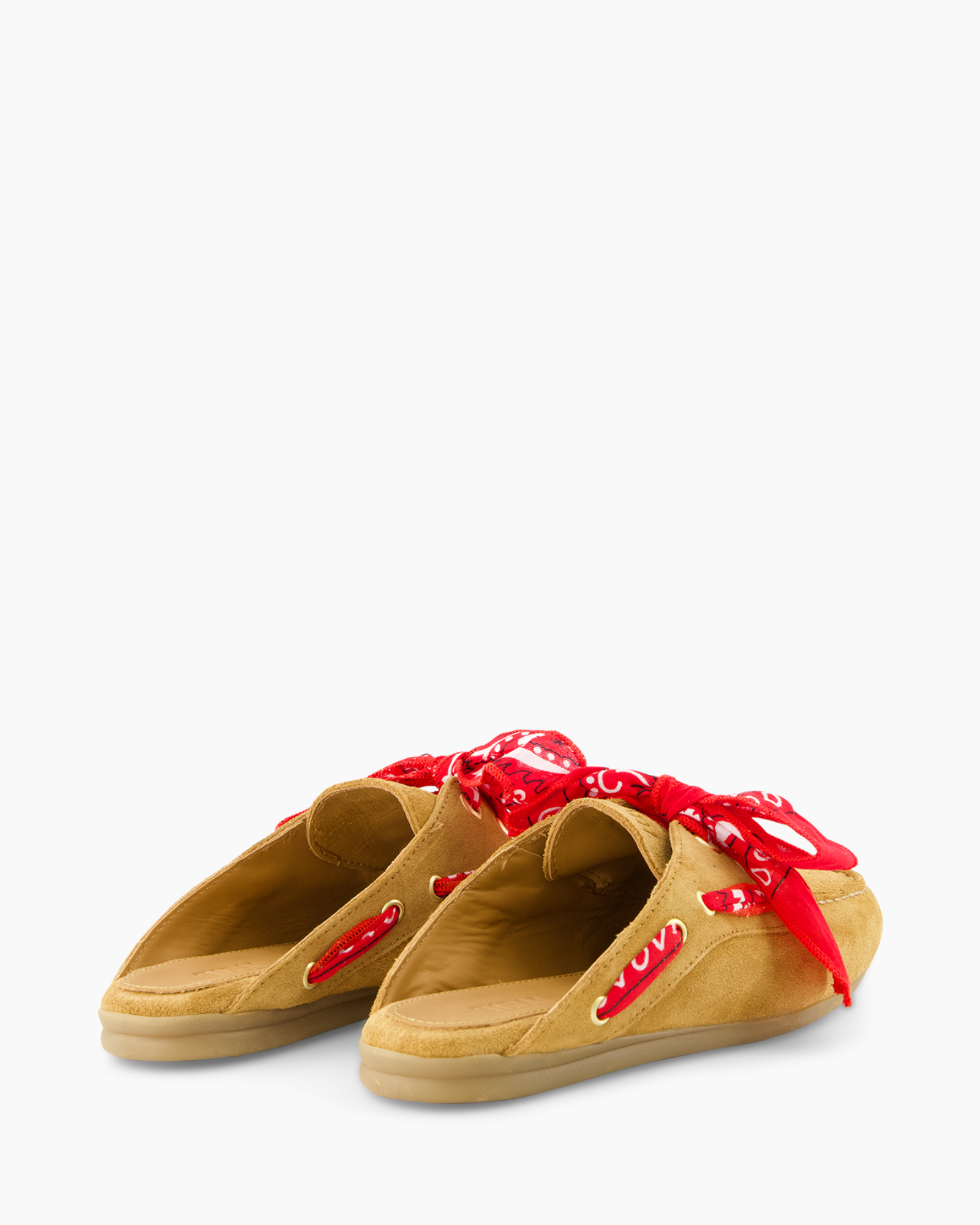 slippers, moccasins, tan, red-strap, casual