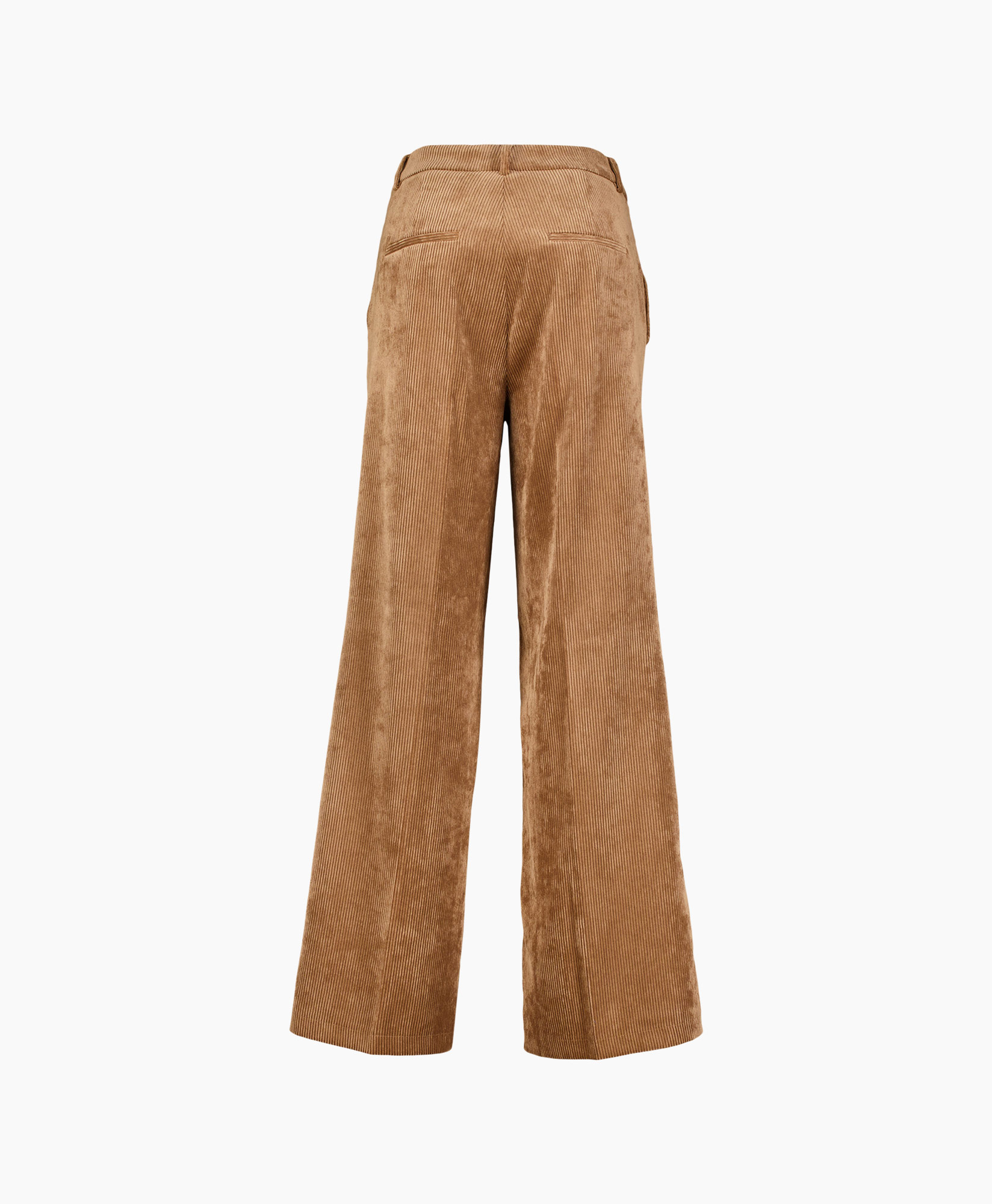 corduroy, pants, wide-leg, brown, back-pocket