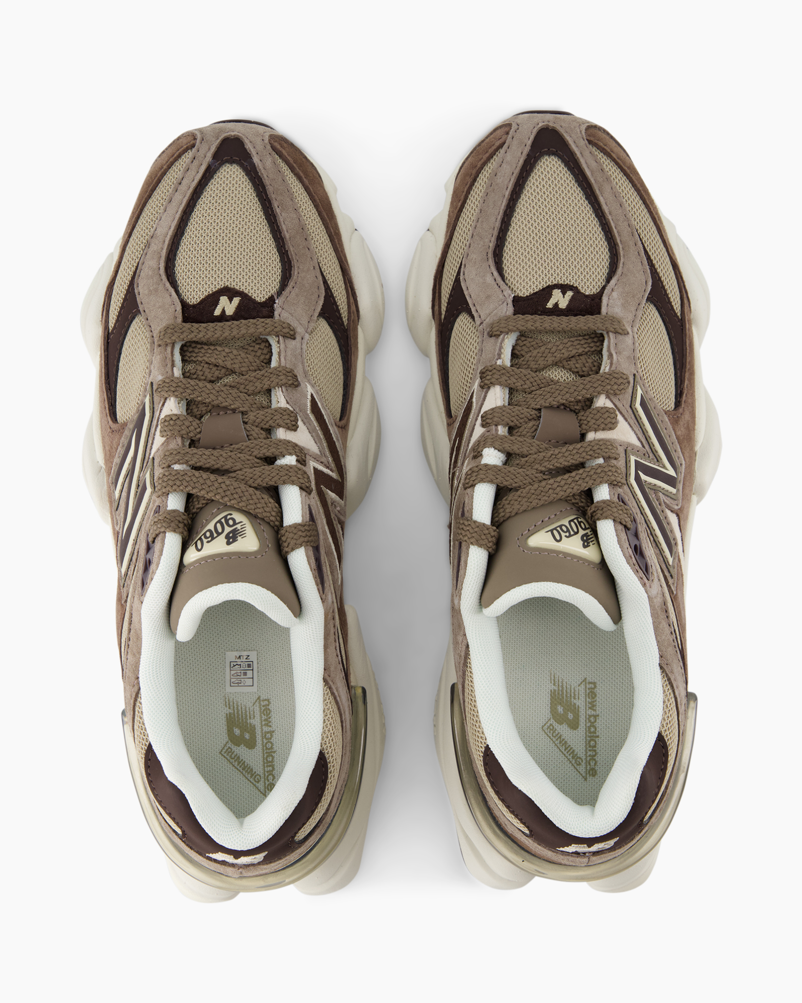 sneakers, mesh, brown, laces, chunky sole