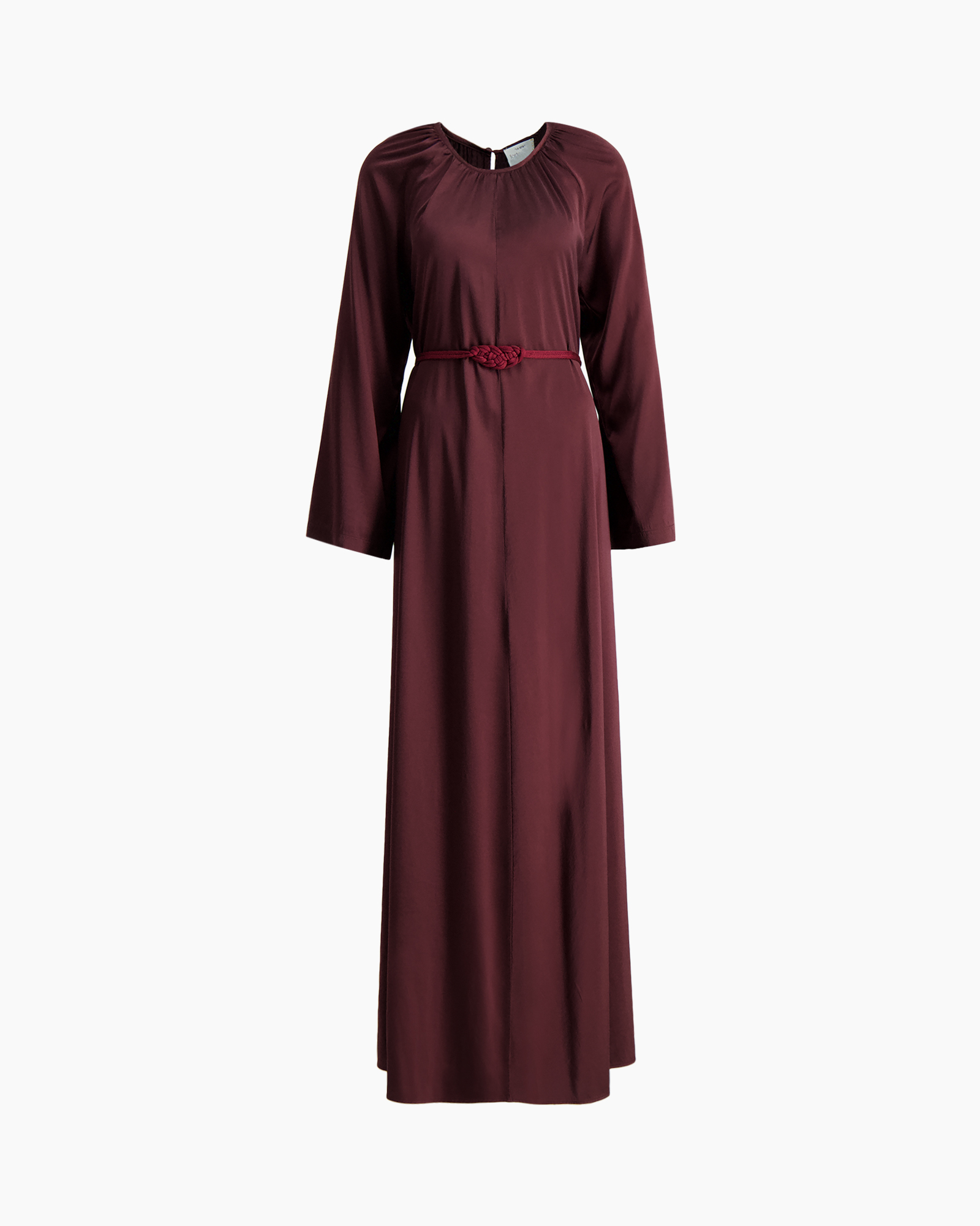 Long Sleeve, Fashion, Maroon, Dress, Person