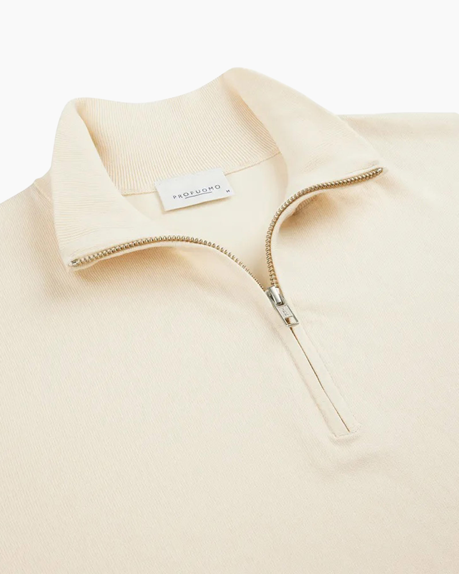 Pullover Halfzip Off White