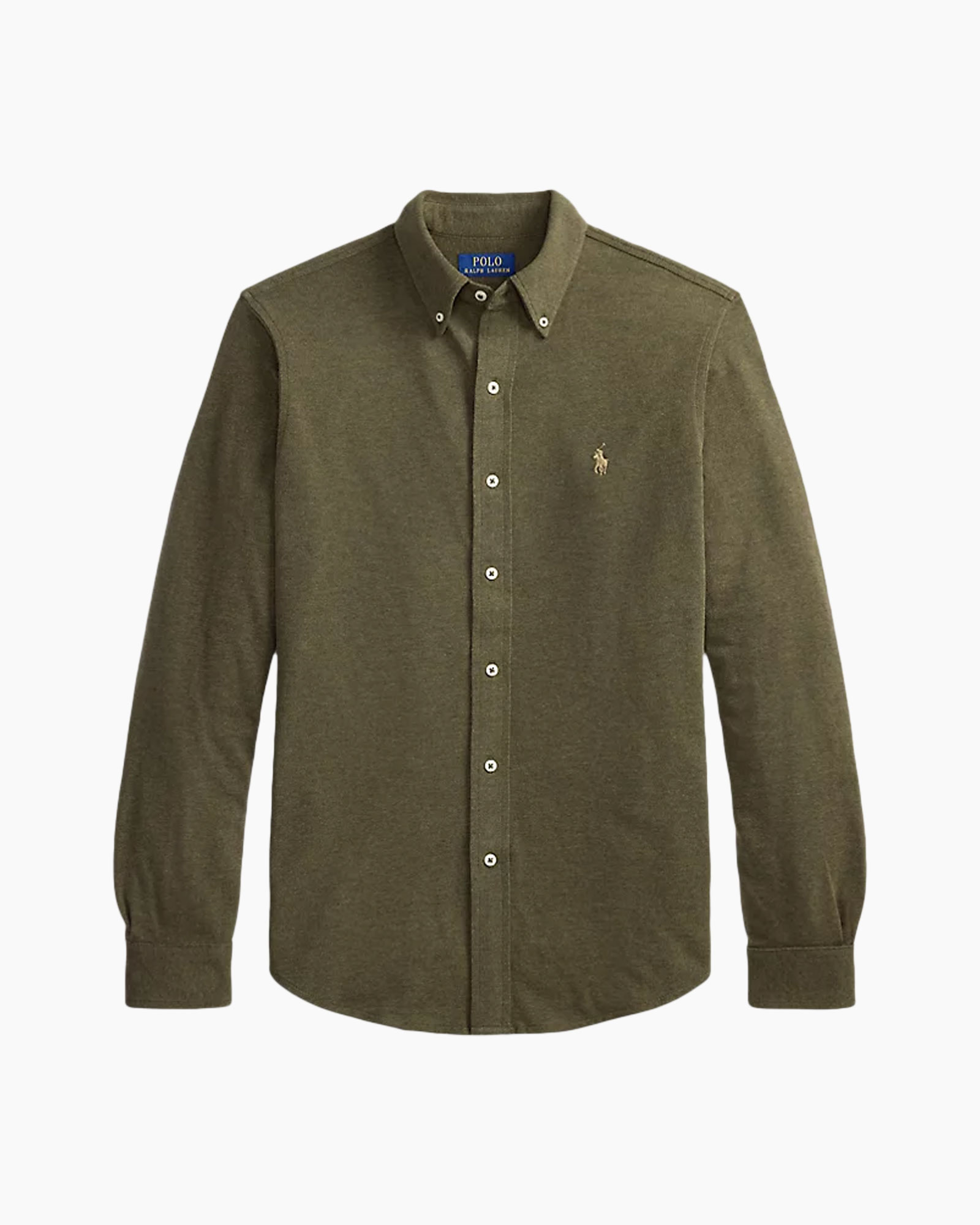 shirt, button-down, olive, long-sleeve, polo-ralph-lauren-logo