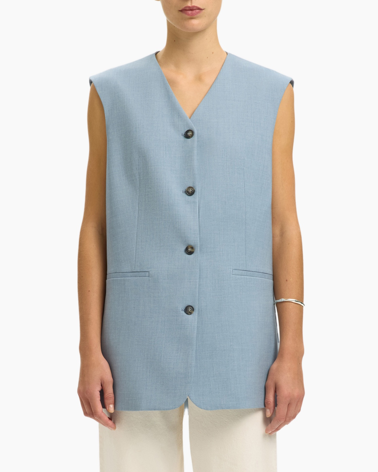 Clothing, Vest, Blazer, Jacket, Linen
