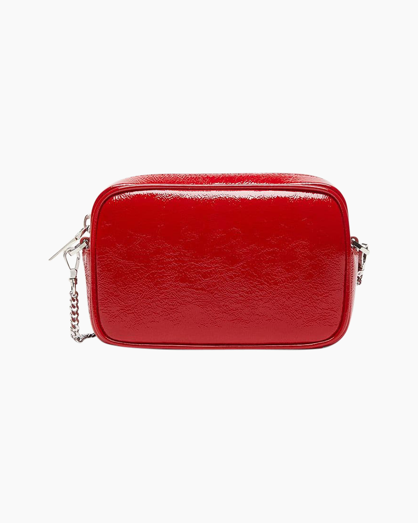red, crossbody, nerve, pouch, star