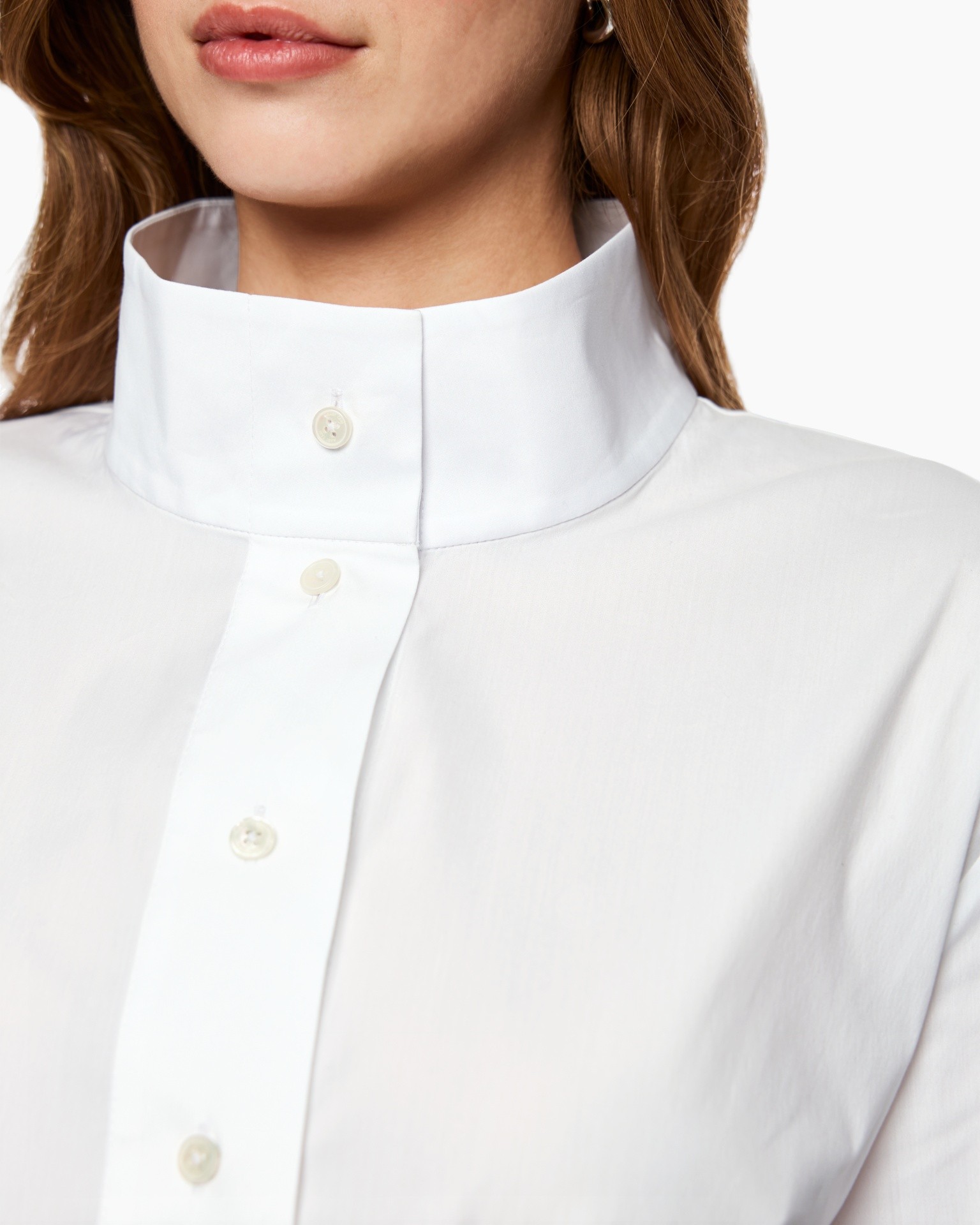 shirt, collar, buttons, white, blouse