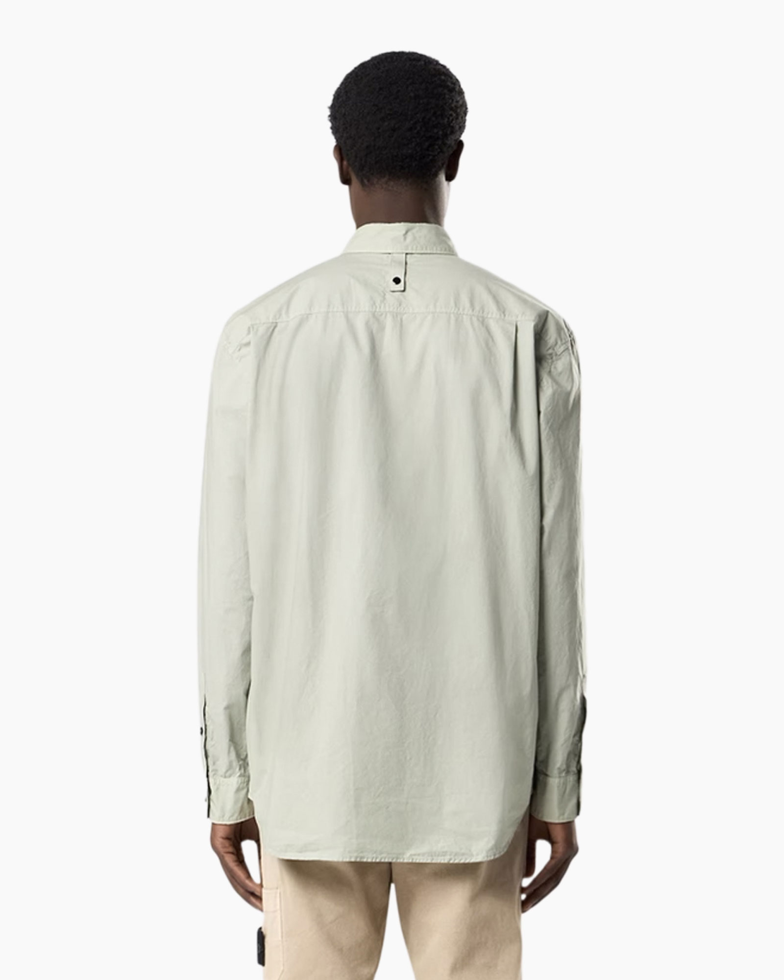 shirt, button-down, long-sleeve, pocket, solid color