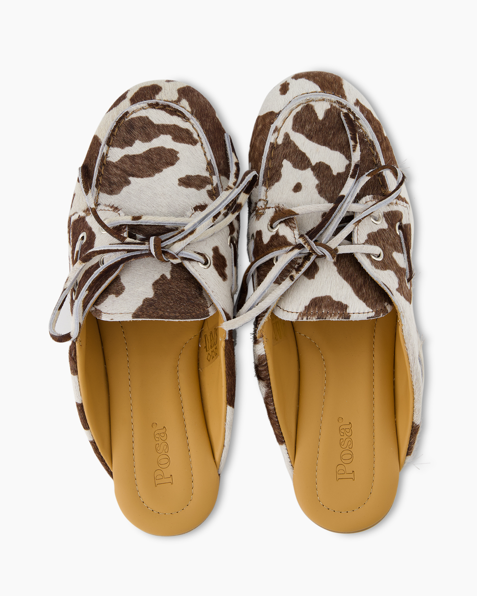 loafers, moccasins, leather_insole, calf_hair, cow_print