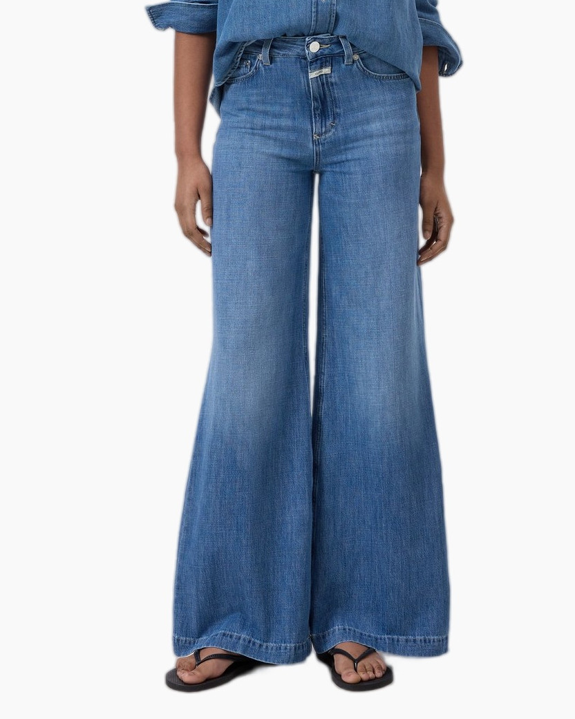 jeans, wide-leg, denim, flare, pants