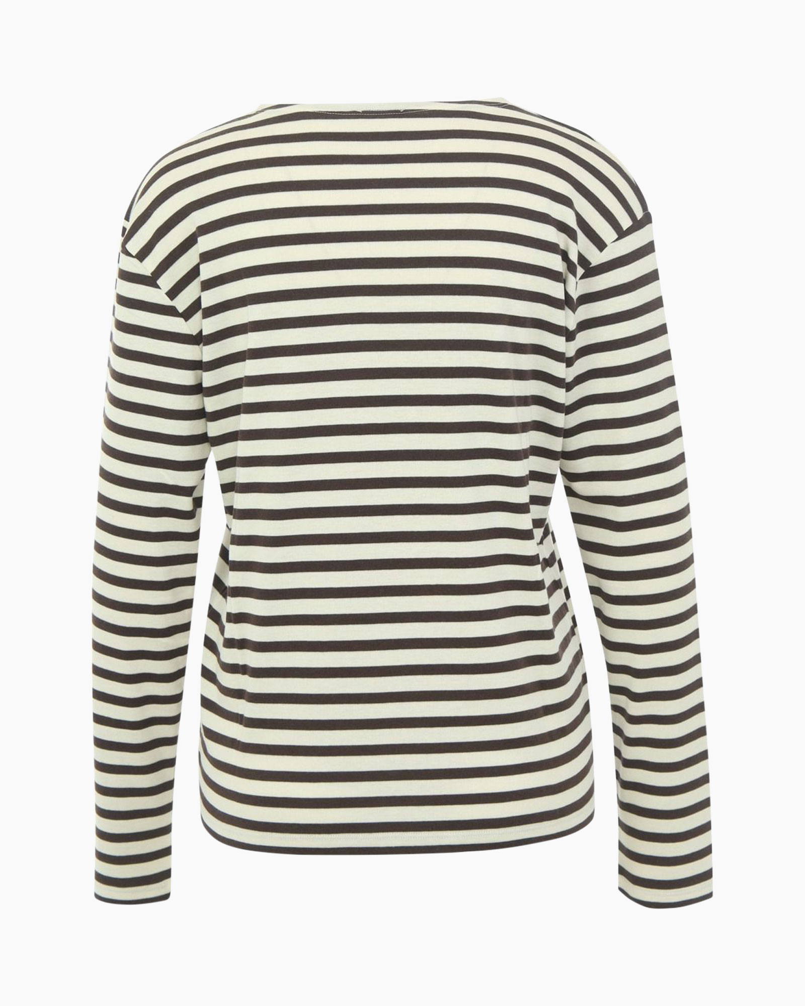 striped, long-sleeve, top, crew-neck,  Breton stripe