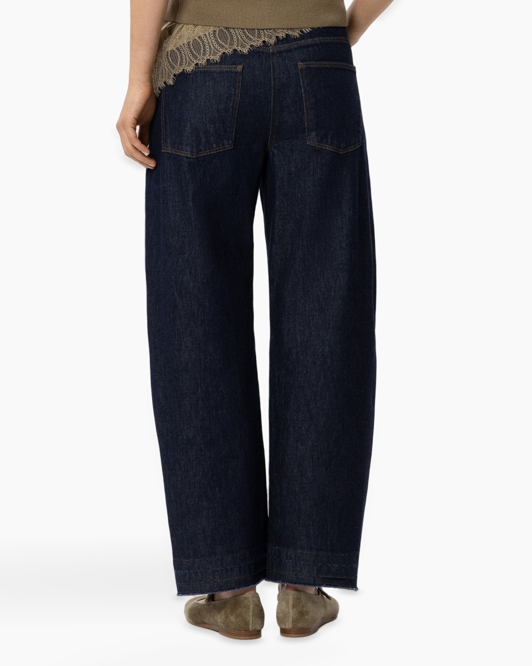 denim, jeans, wide-leg, blue, pants