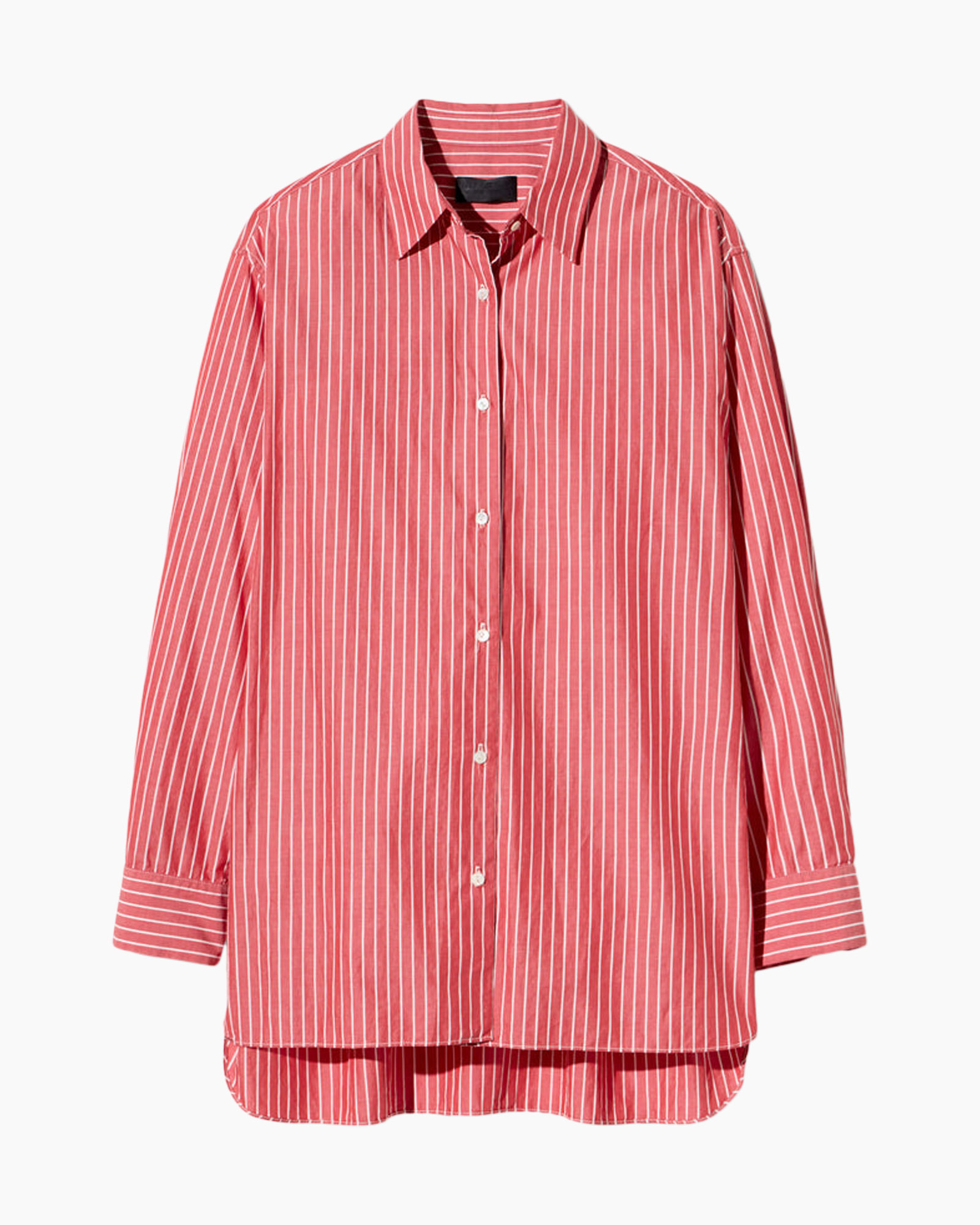 shirt, striped, pink, button-down, long-sleeve