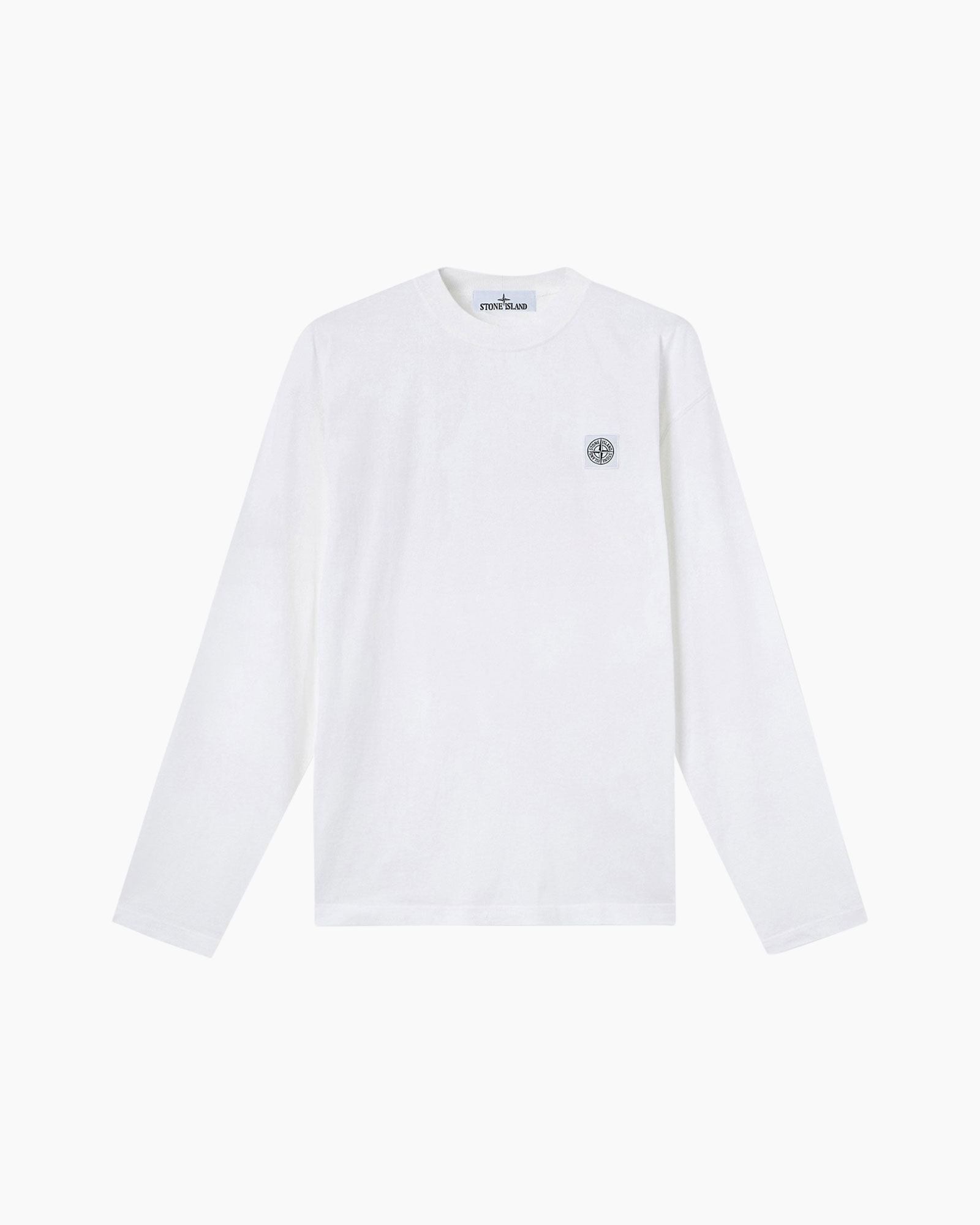 longsleeve, white, t-shirt, logo, small-logo