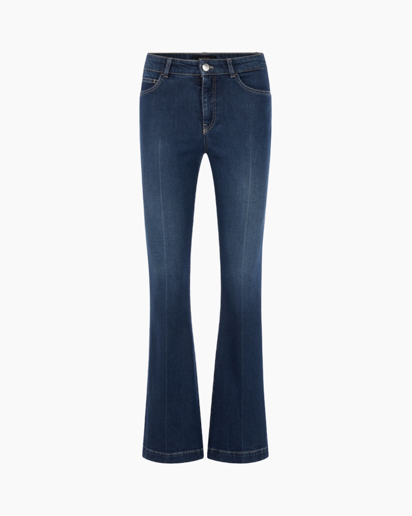 jeans, denim, flare, mid rise, blue
