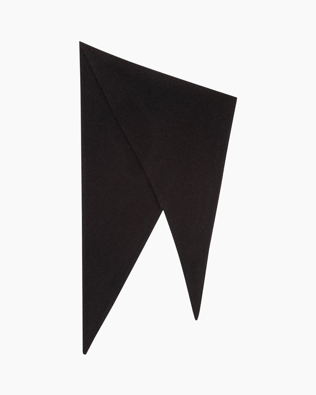 scarf, triangle scarf, black, fabric, accessory