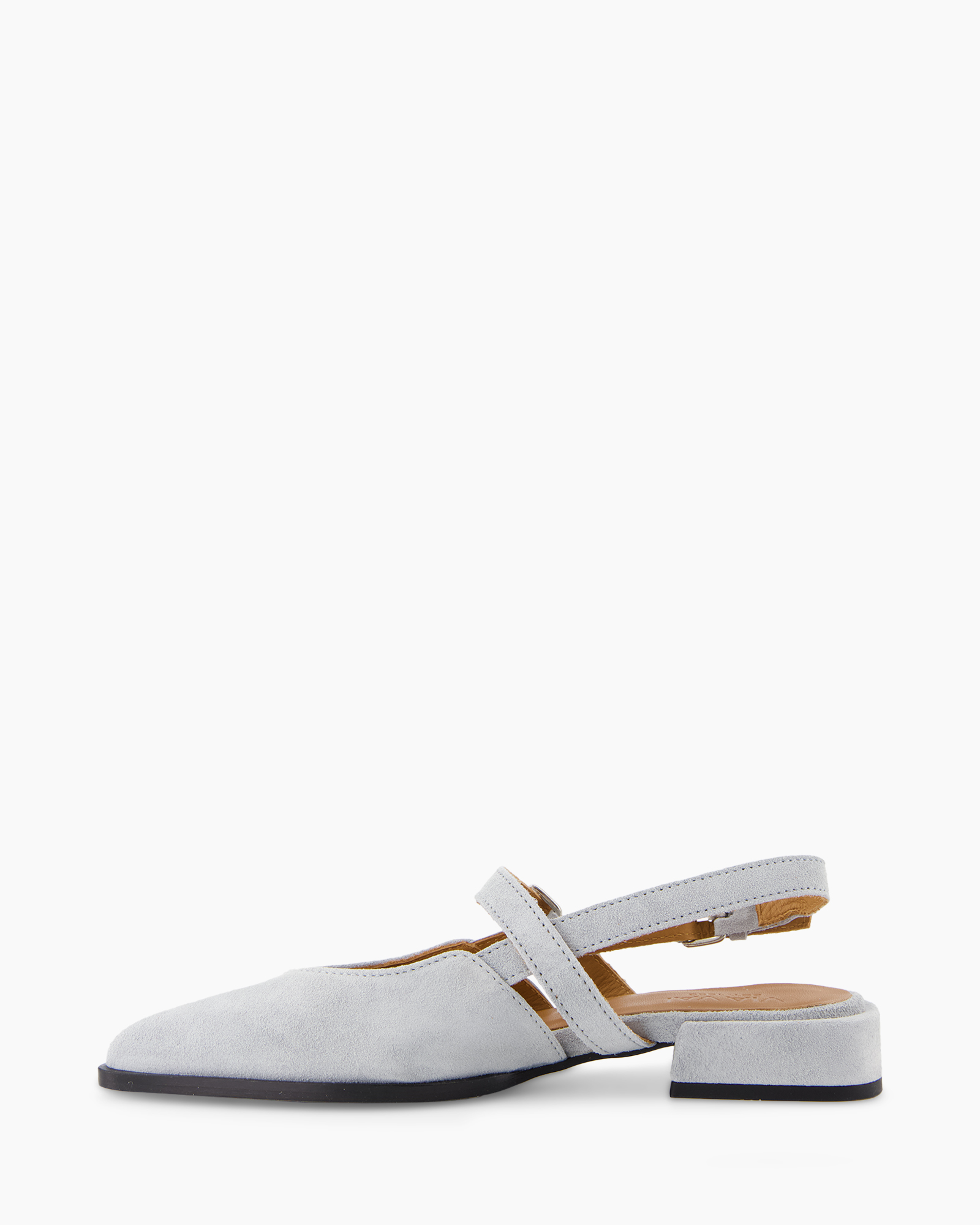 shoe, flat, slipper, buckle, suede