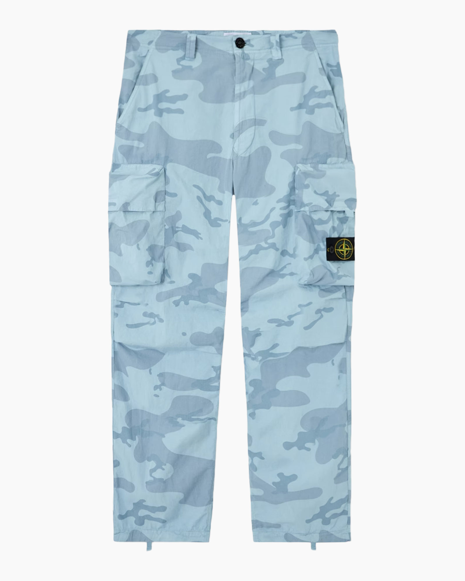 cargo pants, camouflage, pockets, cargo shorts?, light blue