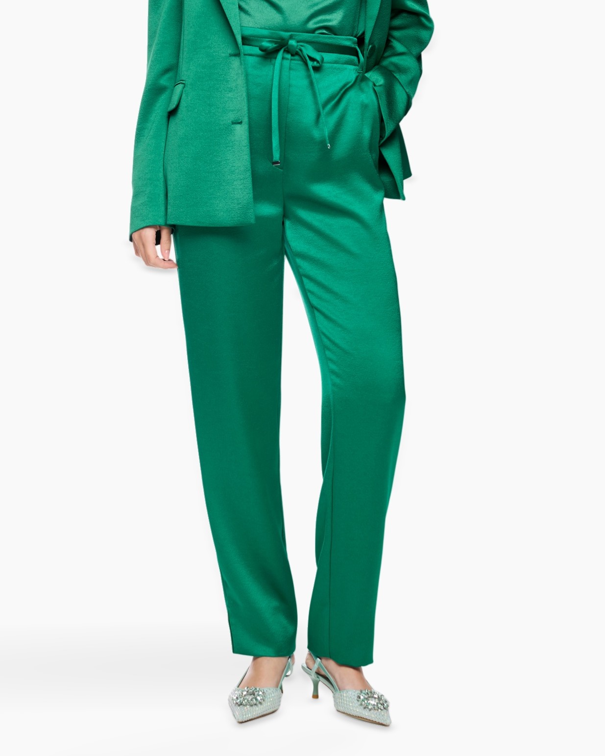 green, pants, trousers, slacks, fit