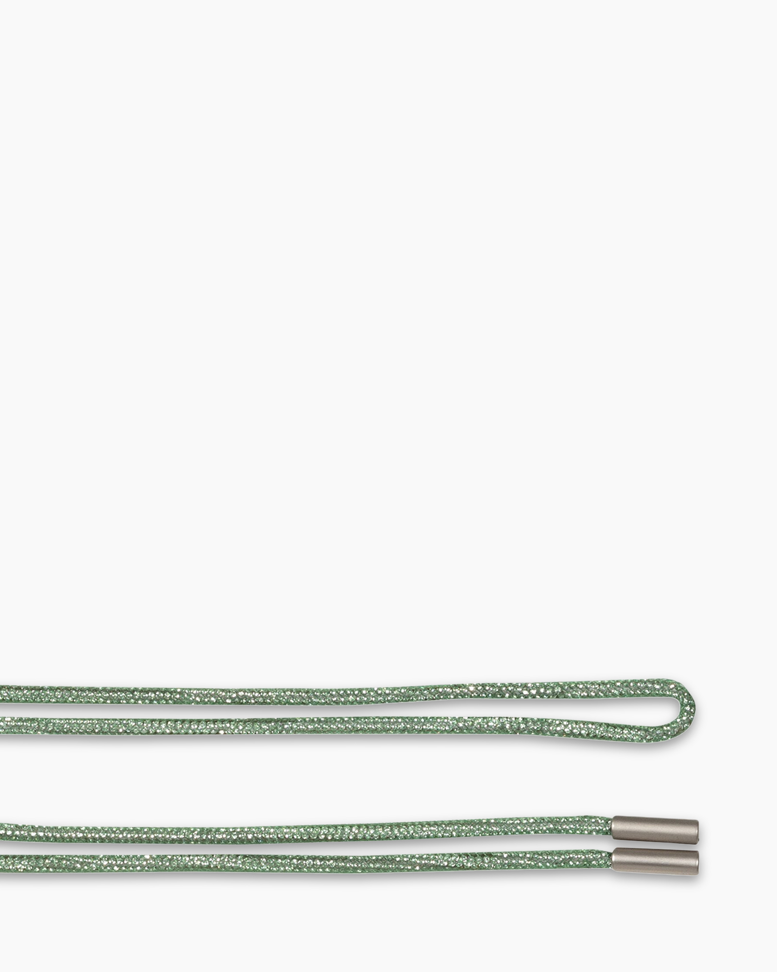 shoelace, lace, green, metal tips, cord