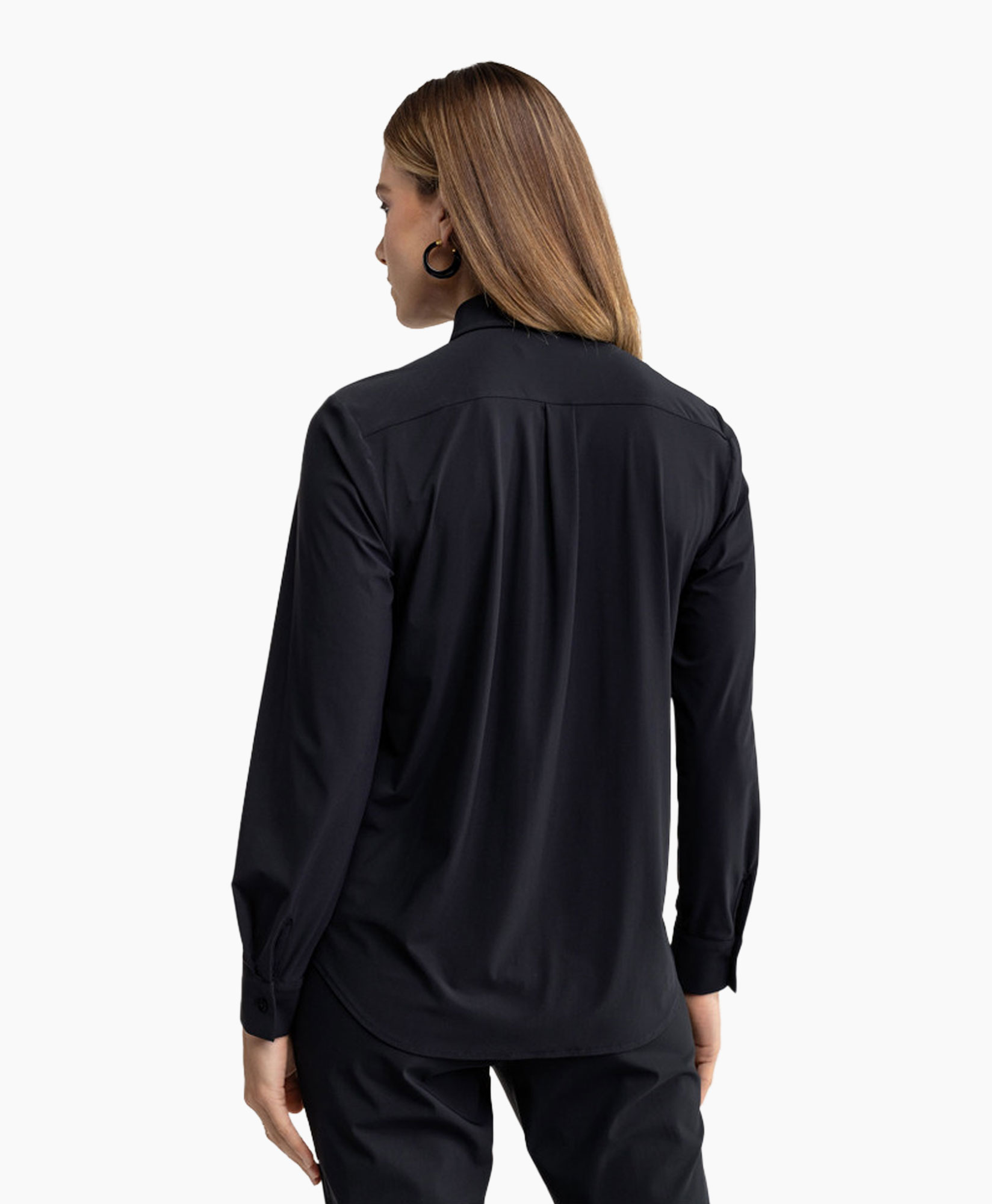 Blouse Bobby Zwart dessin