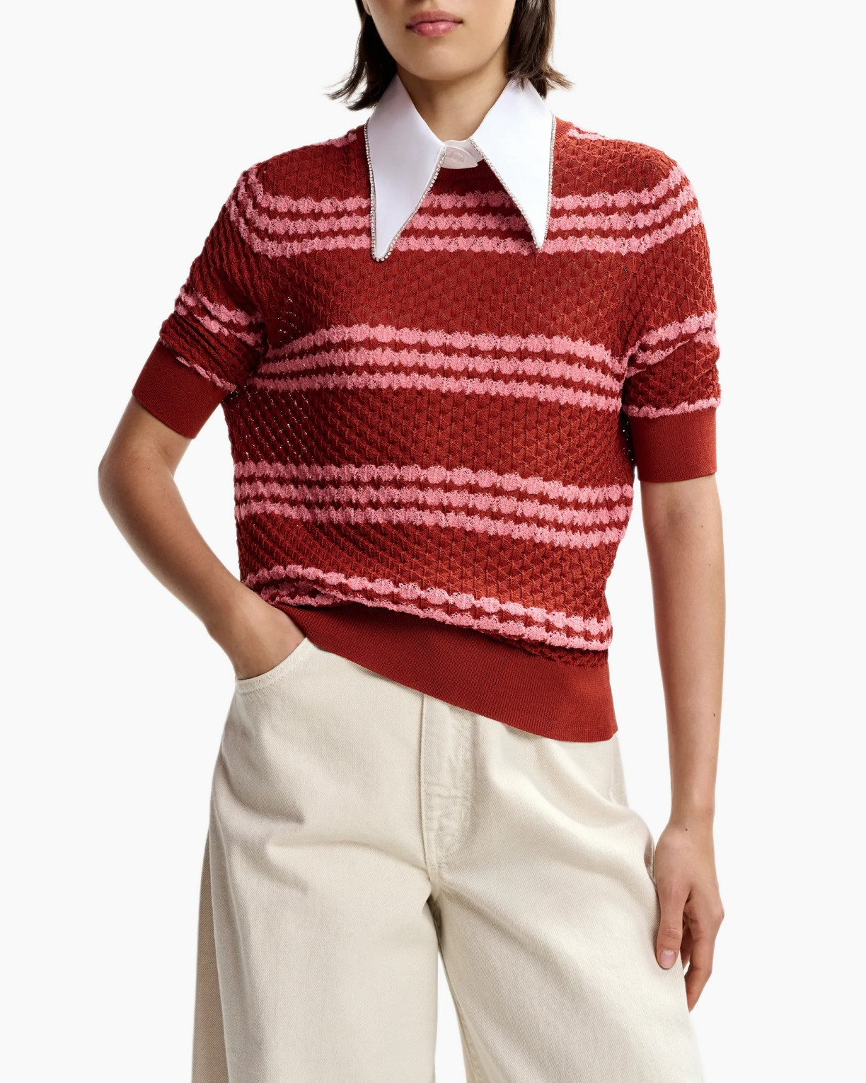 Clothing, Shirt, Blouse, Knitwear, Sweater