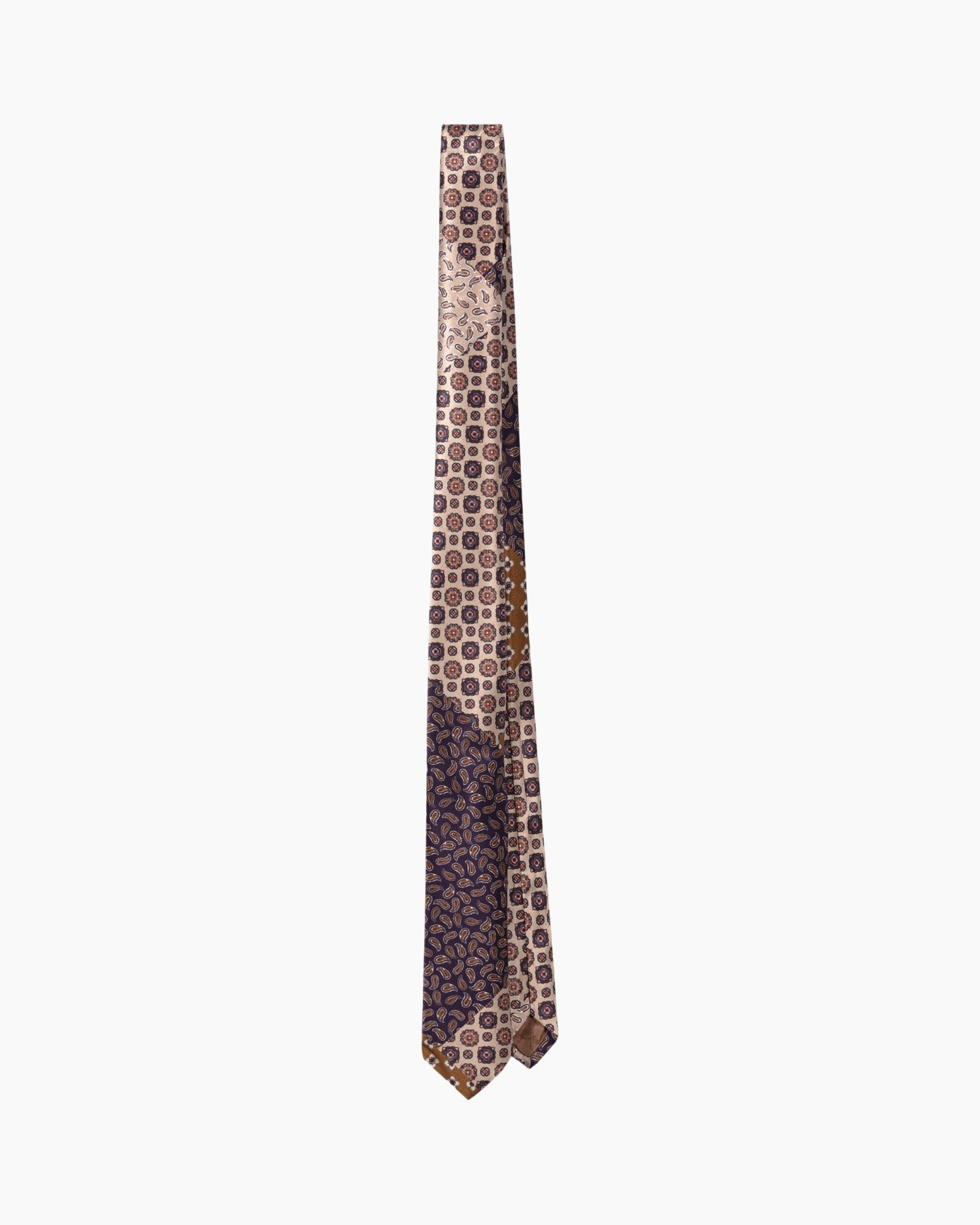 tie, silk, pattern, paisley, multicolor