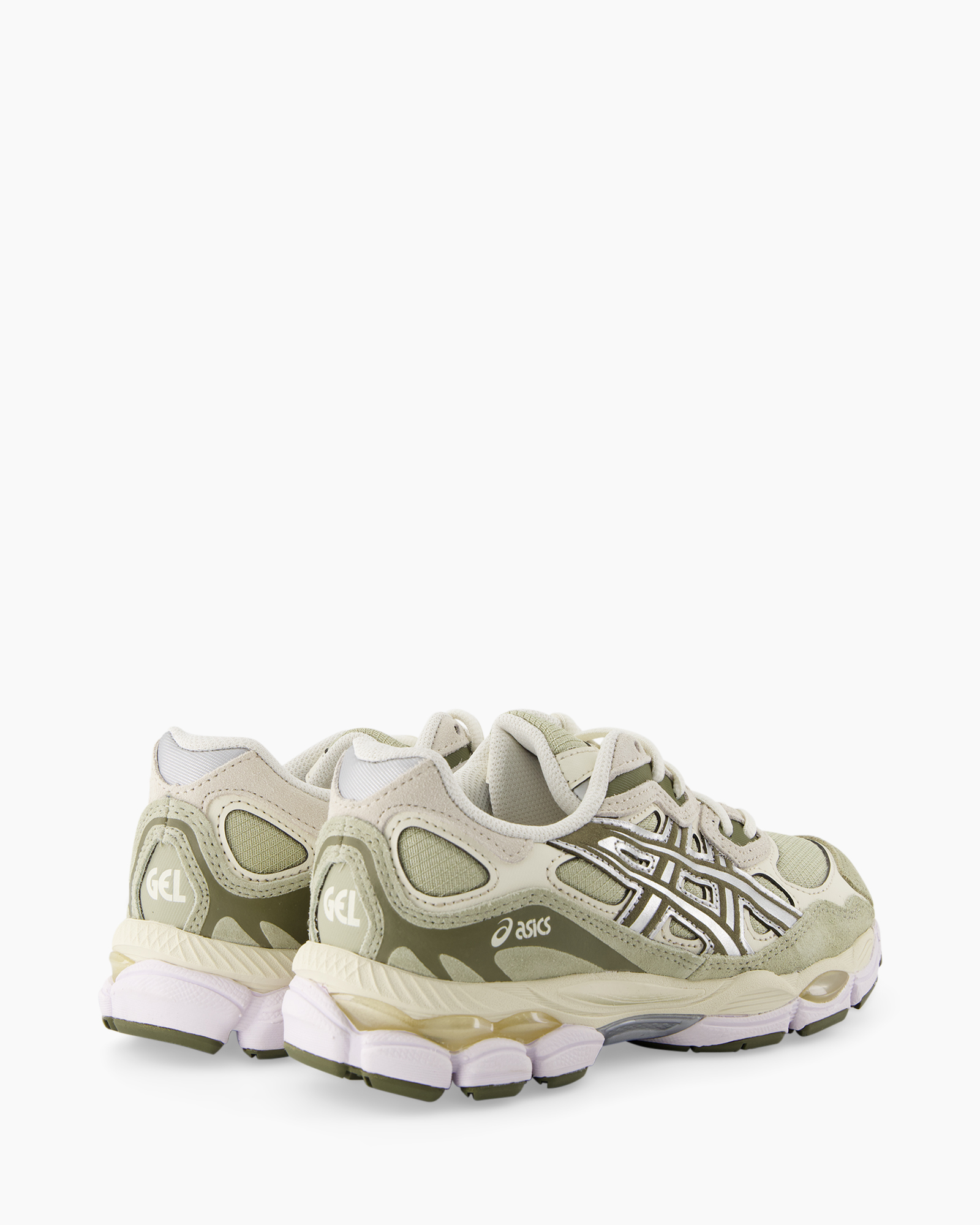 sneakers, running shoes, mesh, olive green, triple outsole