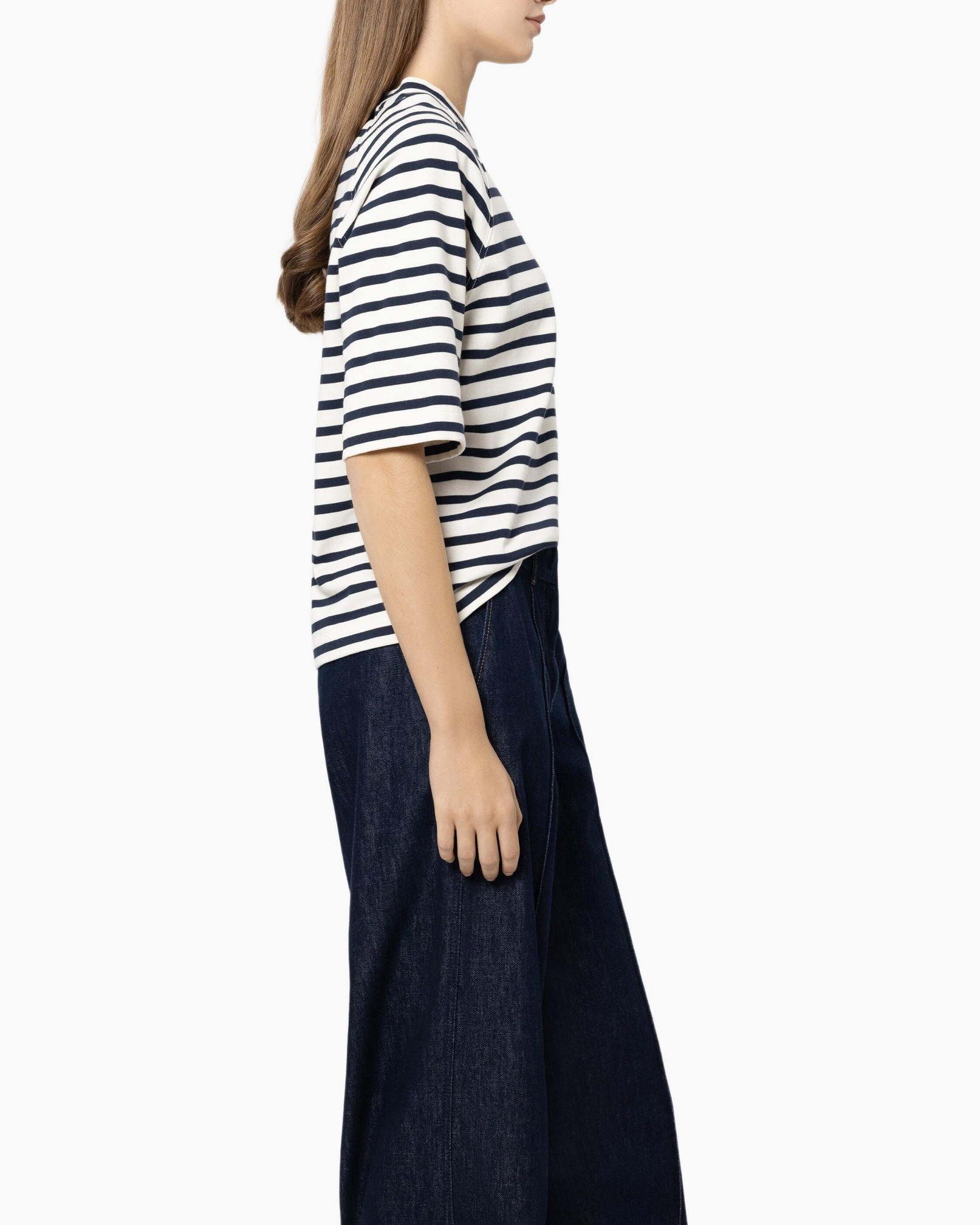Pants, Jeans, T-Shirt, Person, Long Sleeve