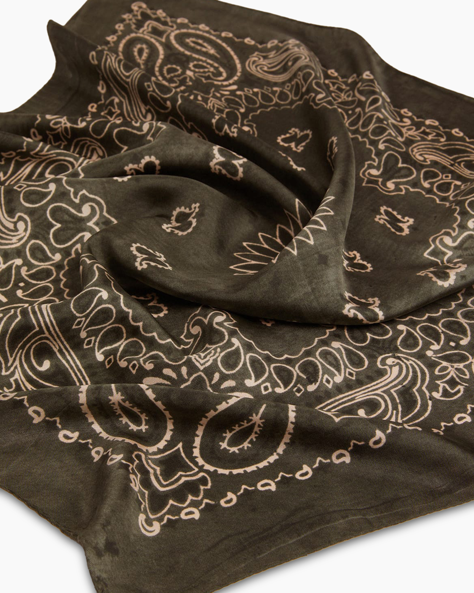 bandana, cloth, scarf, paisley, pattern