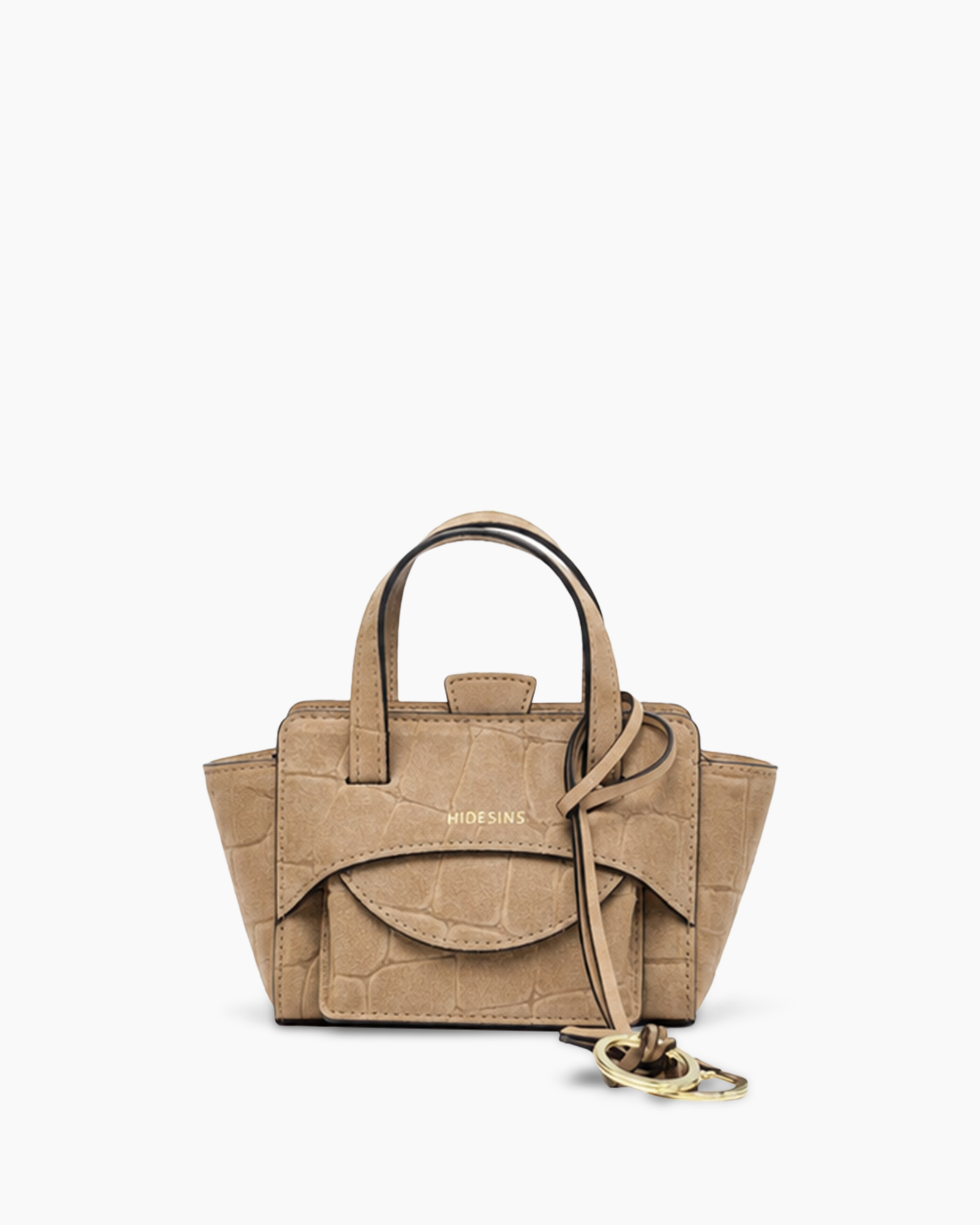 handbag, purse, mini bag, tote, croco-embossed