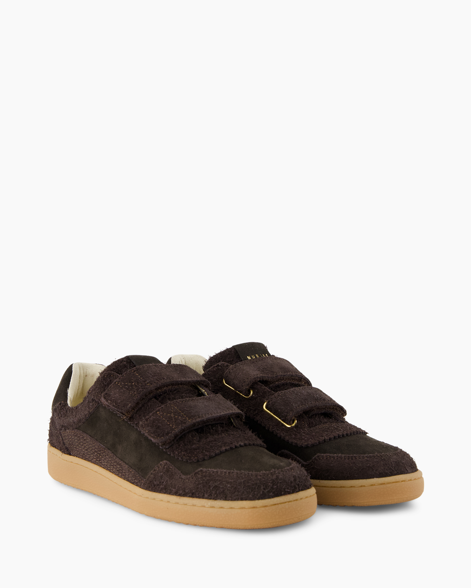 brown, sneakers, velcro, suede, low-rise