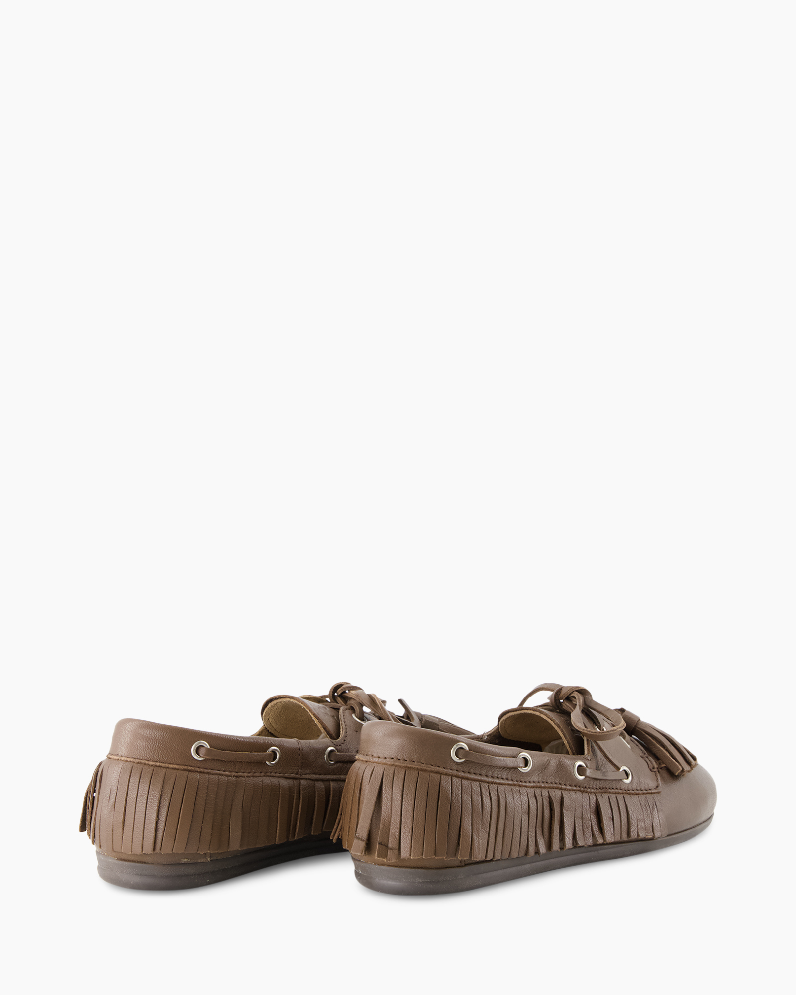 moccasins, fringe, brown, loafer, slip-on