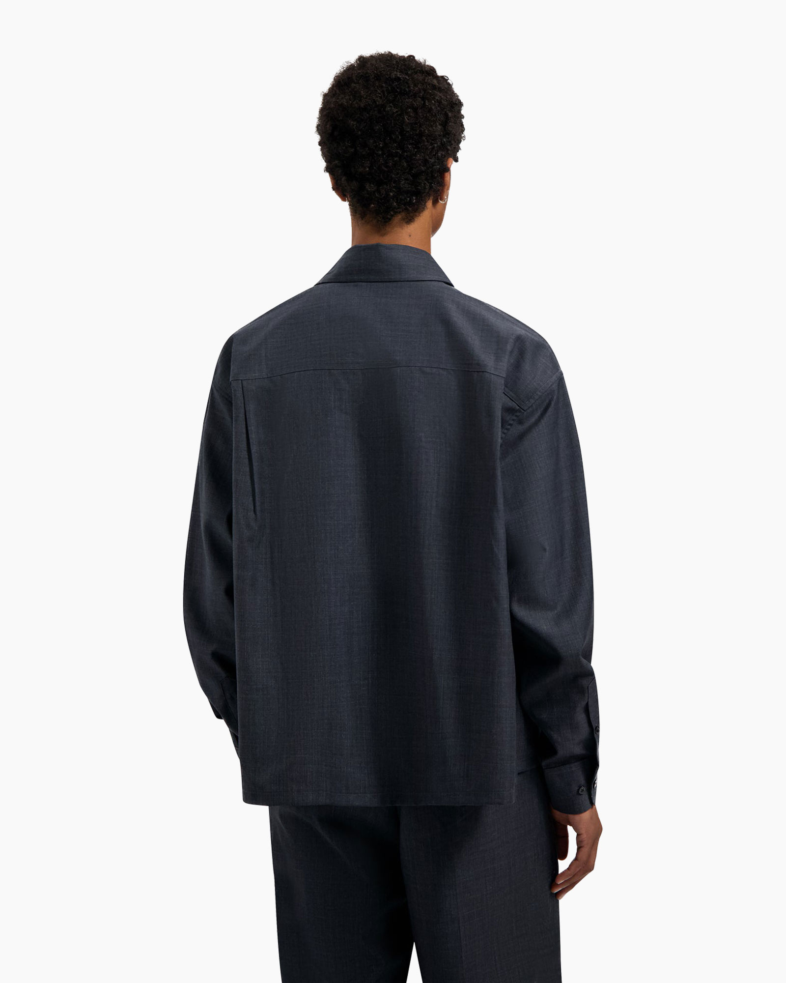Shirt, Long Sleeve, Formal Wear, Suit, Person