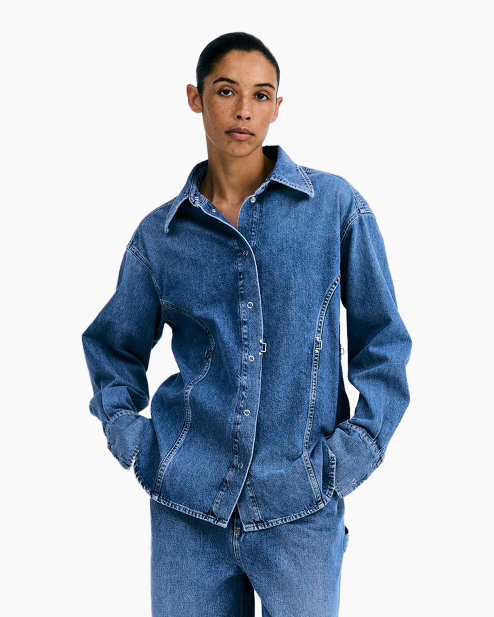 Pants, Jeans, Long Sleeve, Jacket, Person