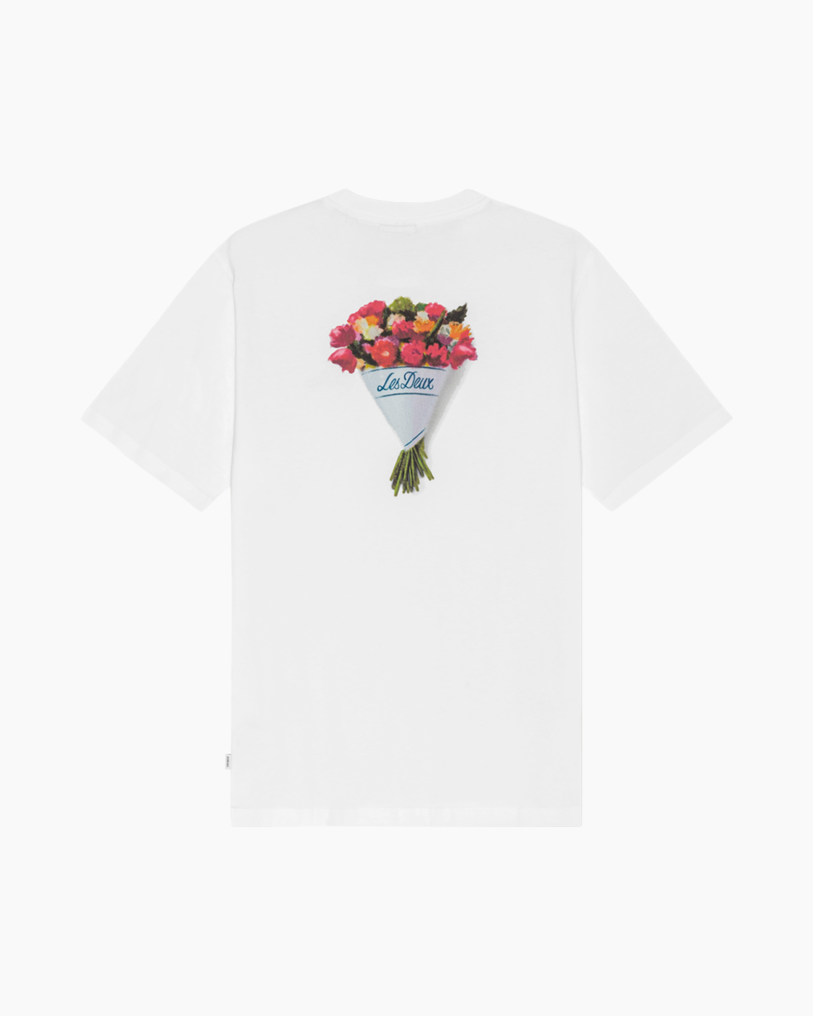 t-shirt, white, short sleeve, logo text, casual wear
