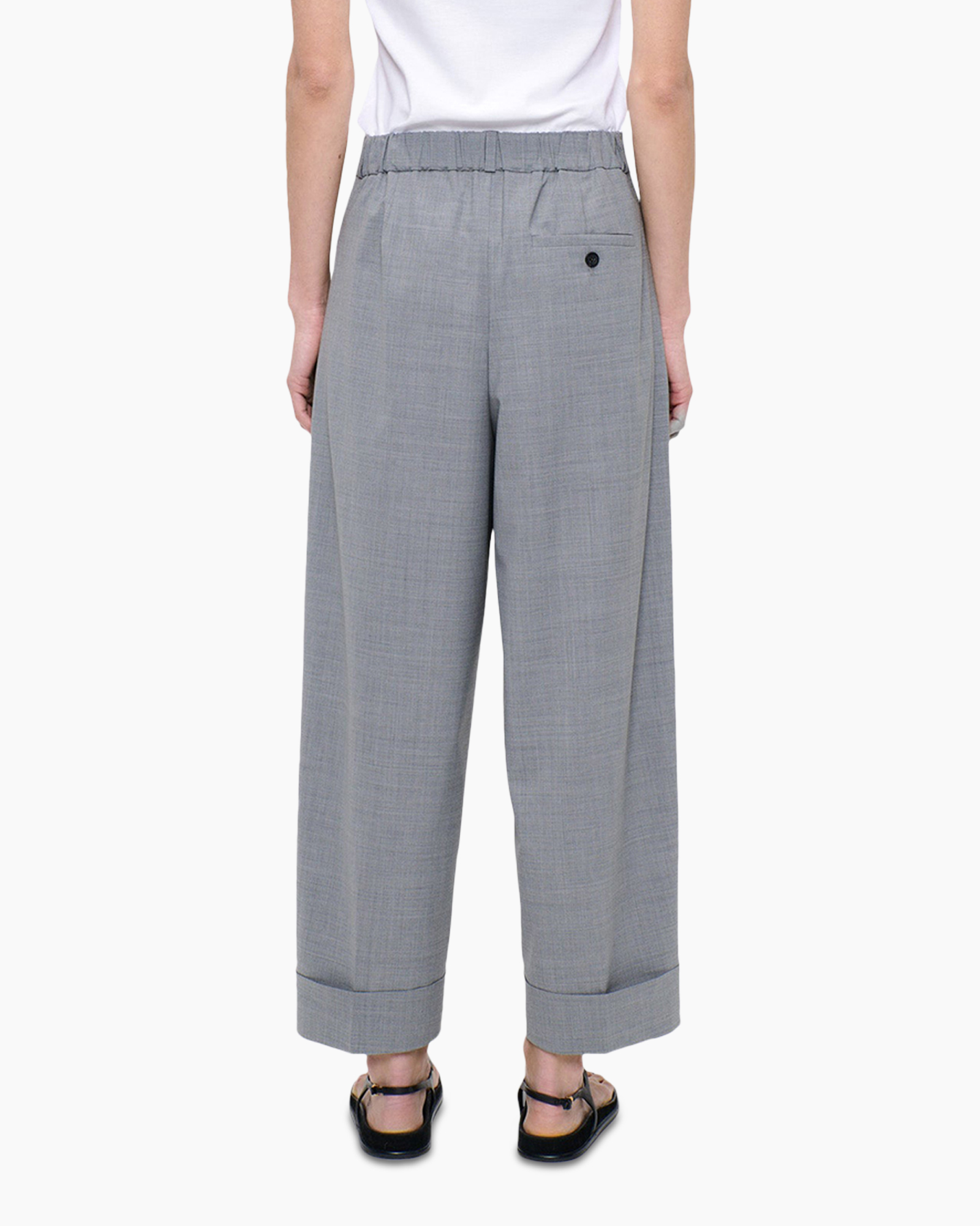 pants, trousers, wideleg, gray, back-pocket