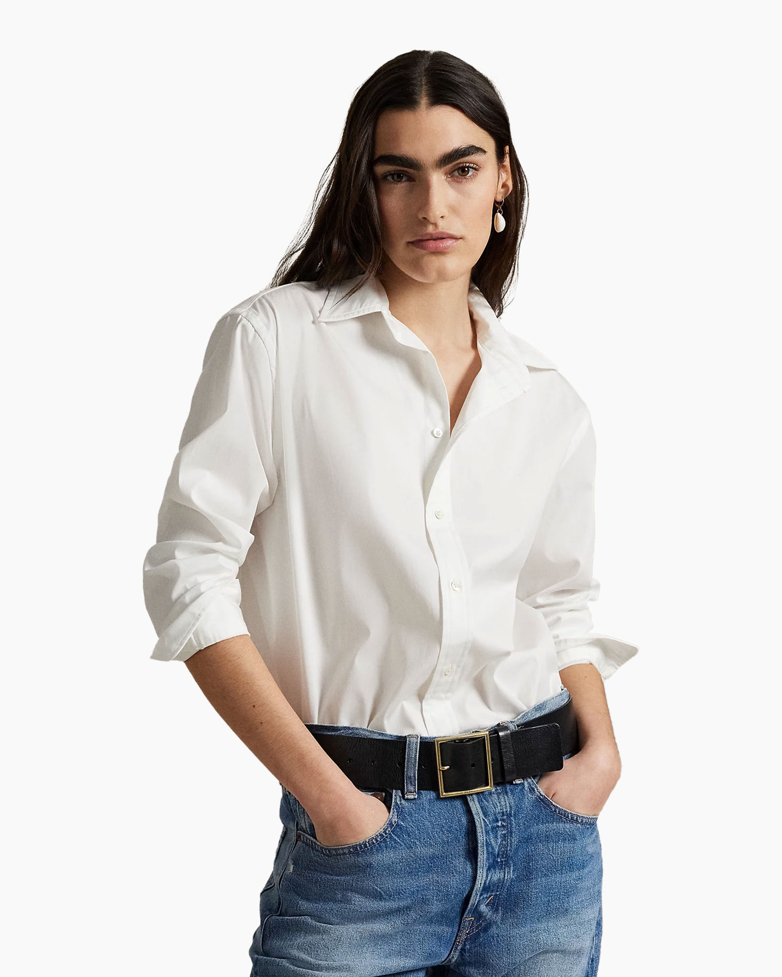 Blouse Ls Ligh Wit