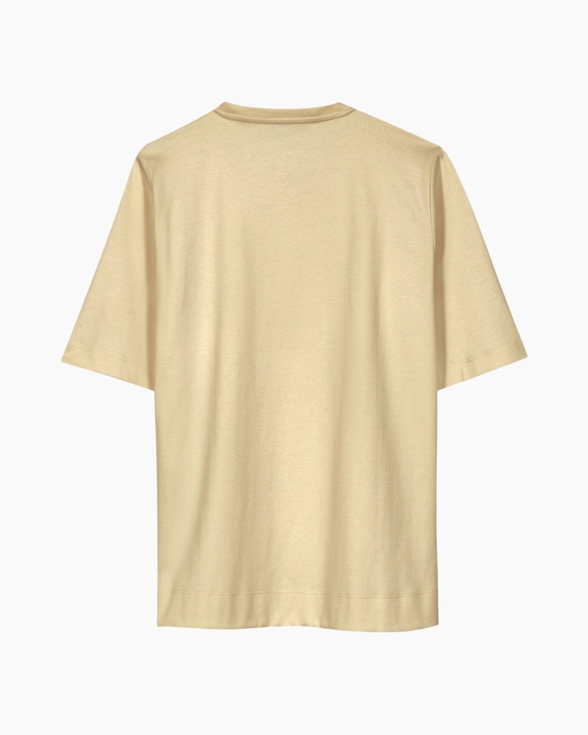 tshirt, short sleeve, beige, crew neck, unisex
