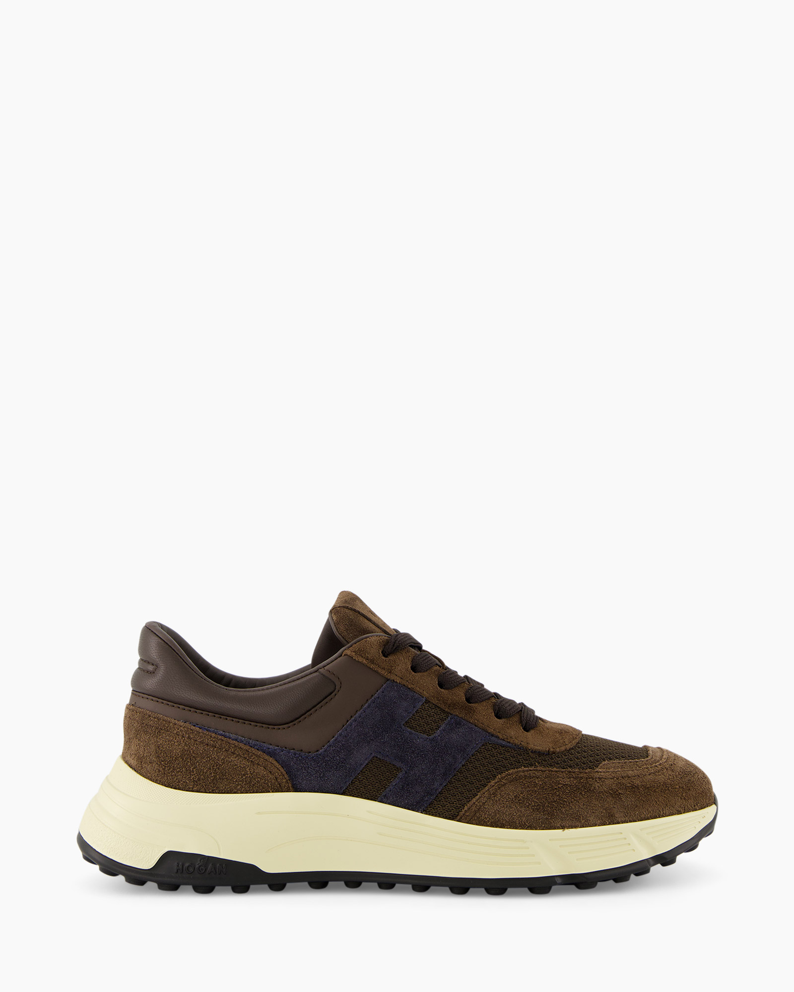 sneaker, brown, suede, woven sole, platform sole