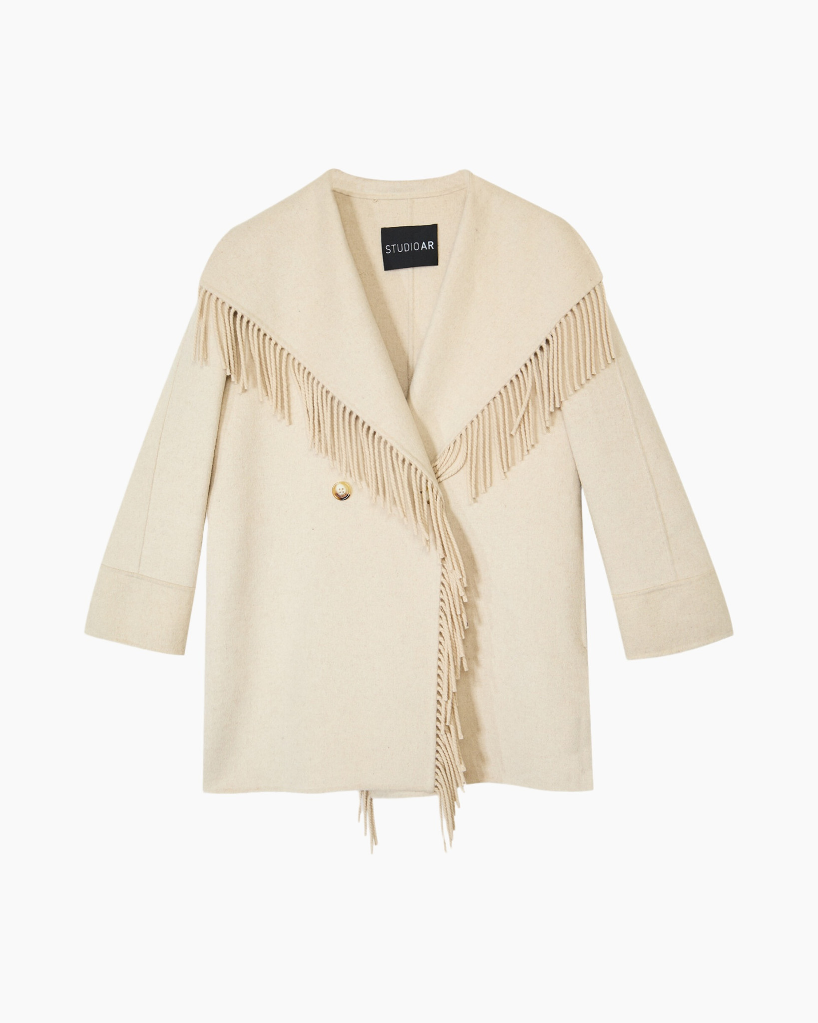 Coat, Knitwear, Sweater, Cape, Jacket