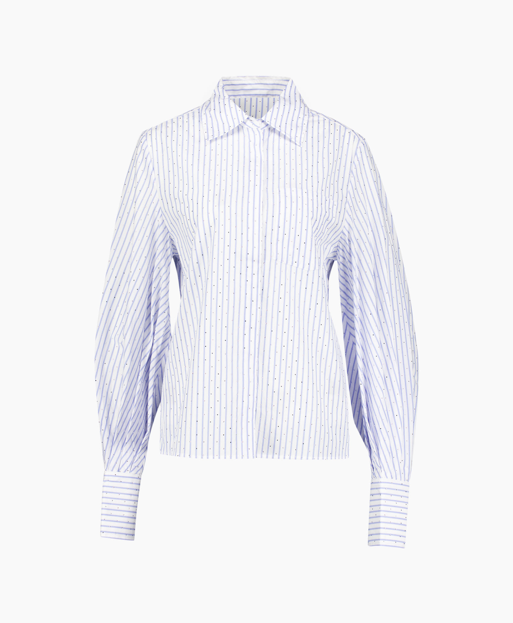 shirt, blouse, striped, longsleeve, collared