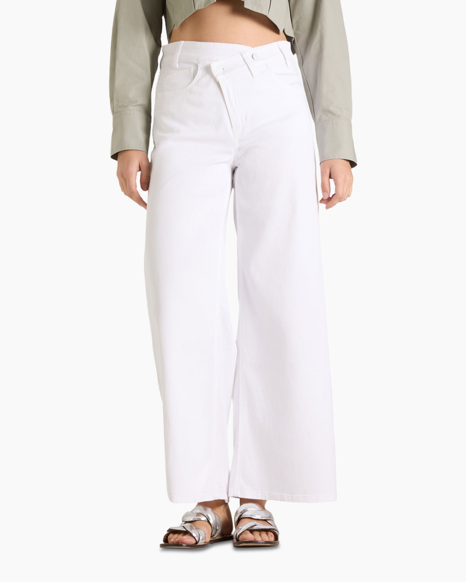 white pants, wide leg, high waist, linen blend, summer pants