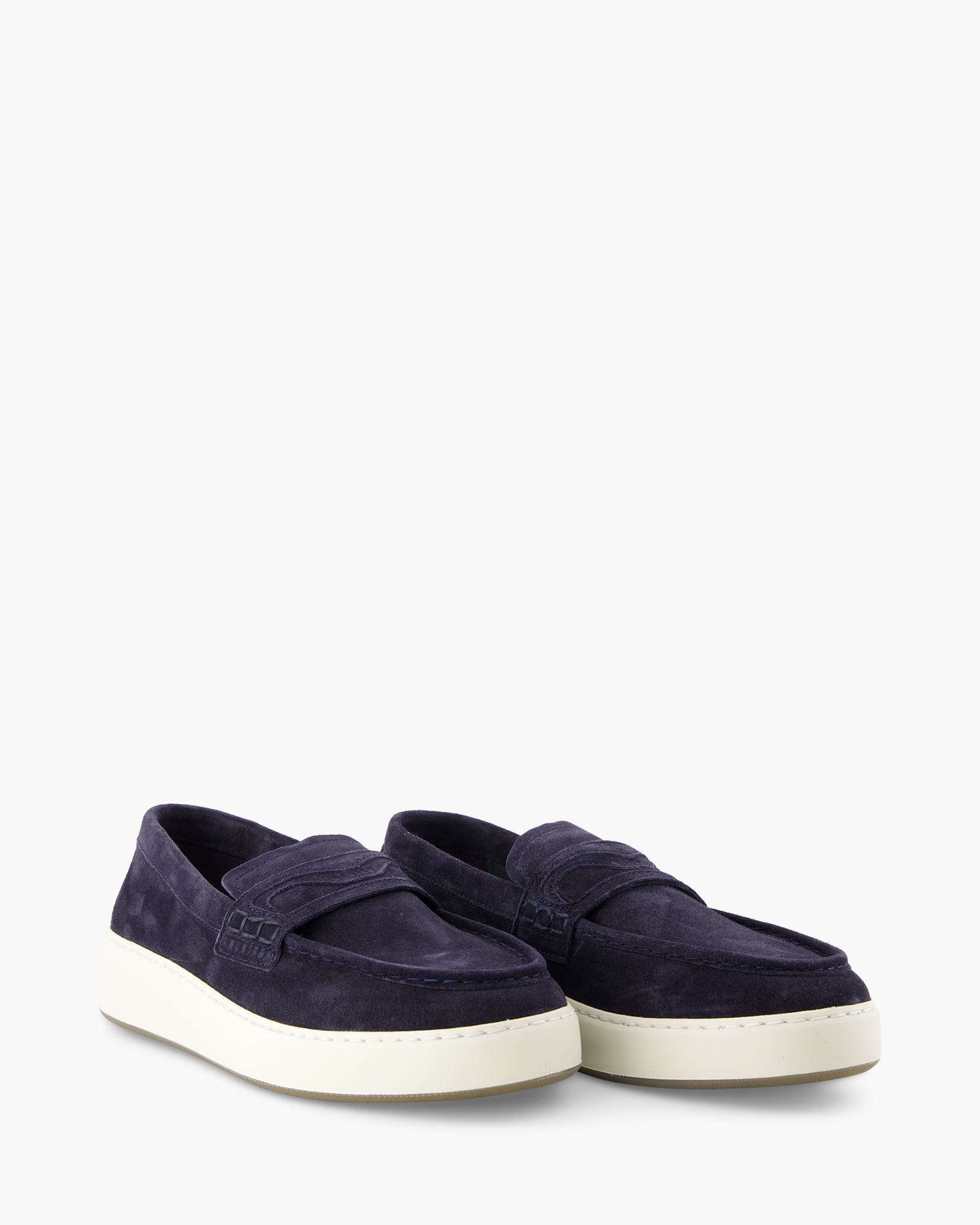 slip-ons, loafers, suede, navy, cream-sole