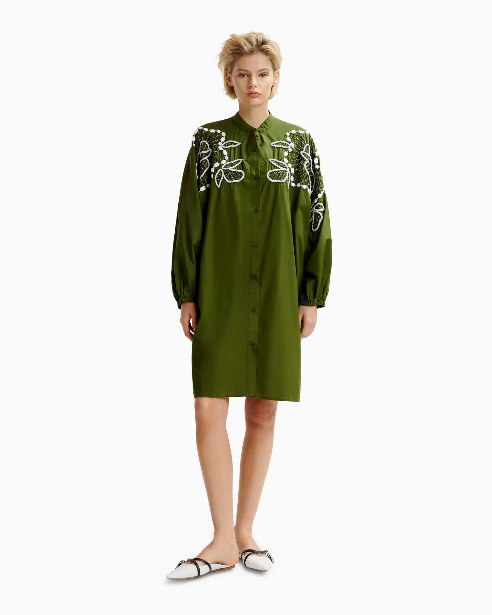 Jurk Hanana Groen