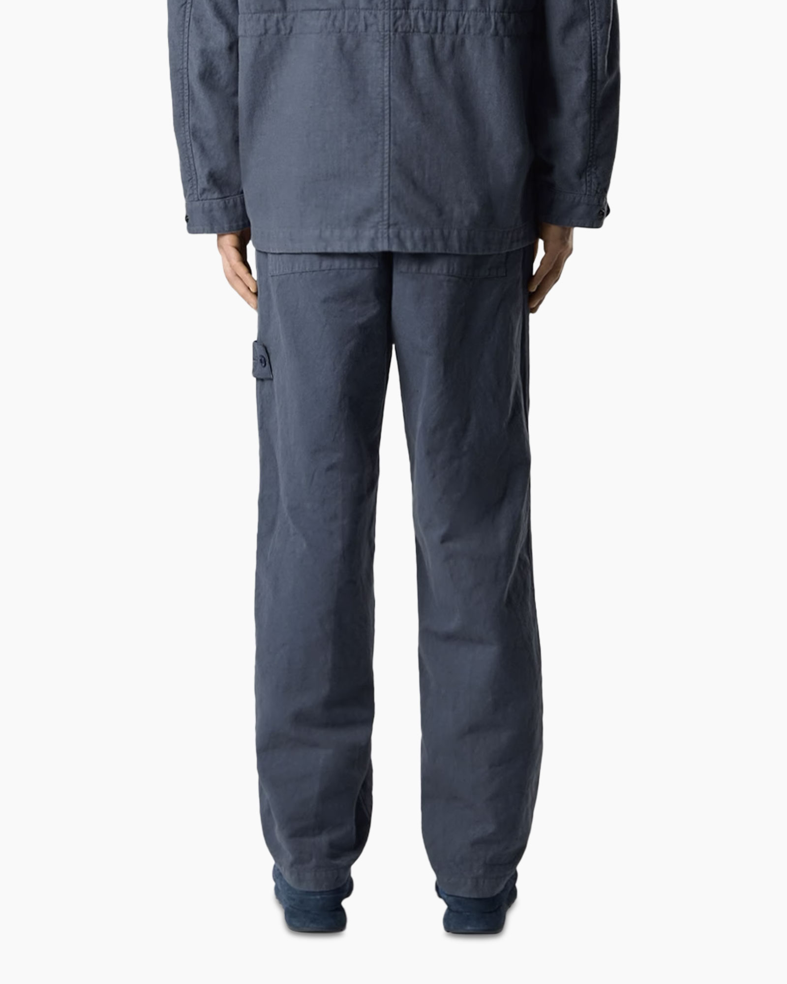 pants, cargo pockets, blue, workwear, loose fit