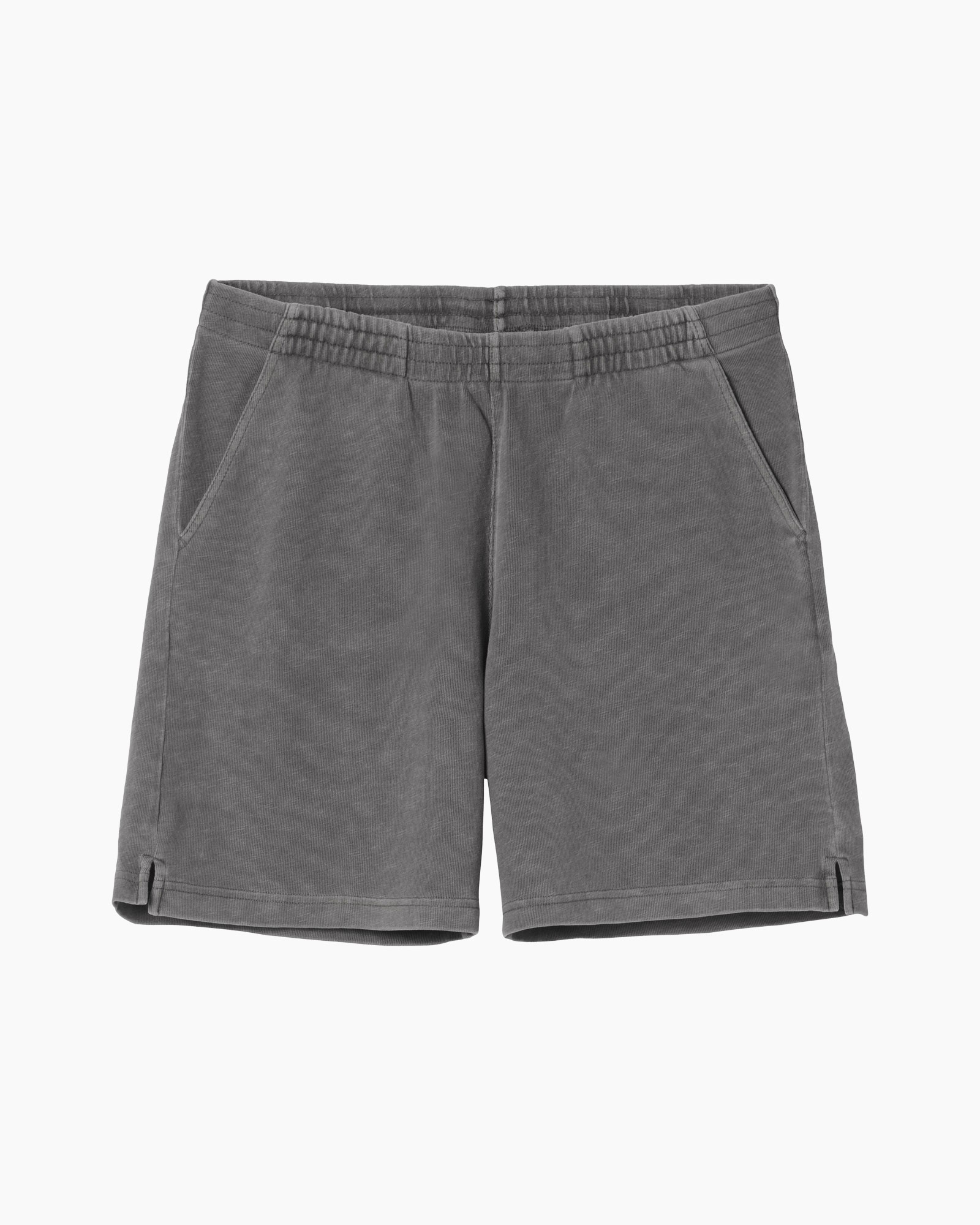 shorts, sweatpants, gray, athletic, elastic waistband