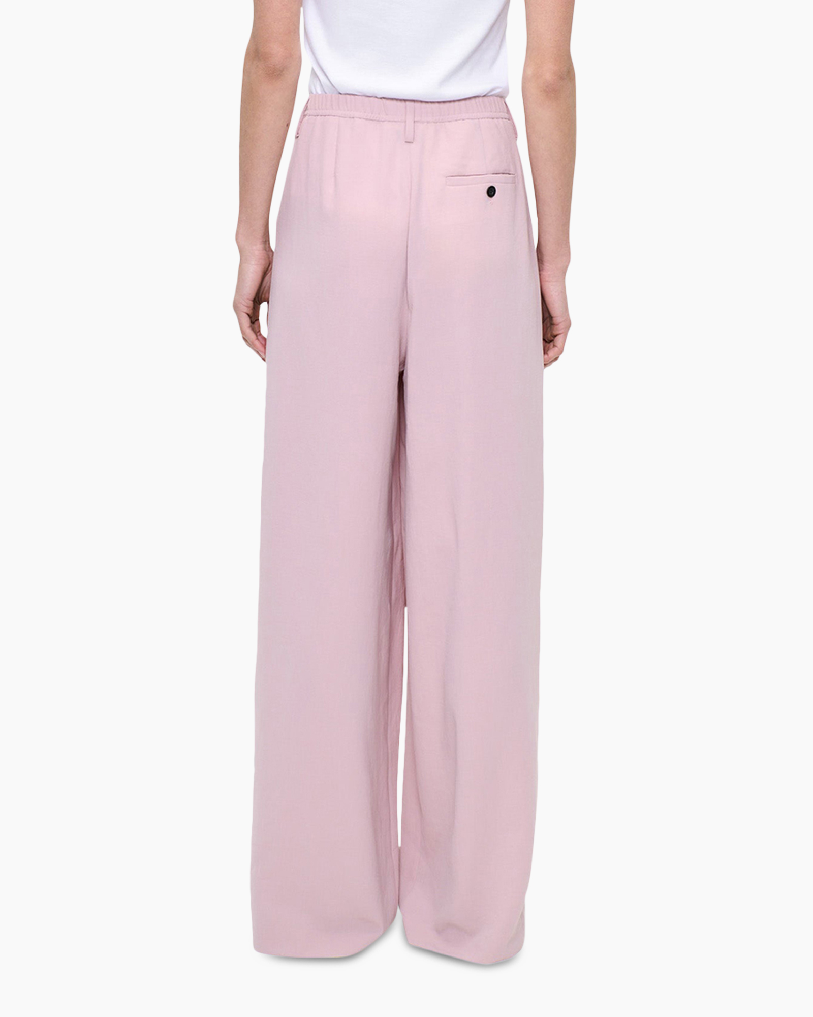 pants, trousers, wide-leg, pink, back-pocket