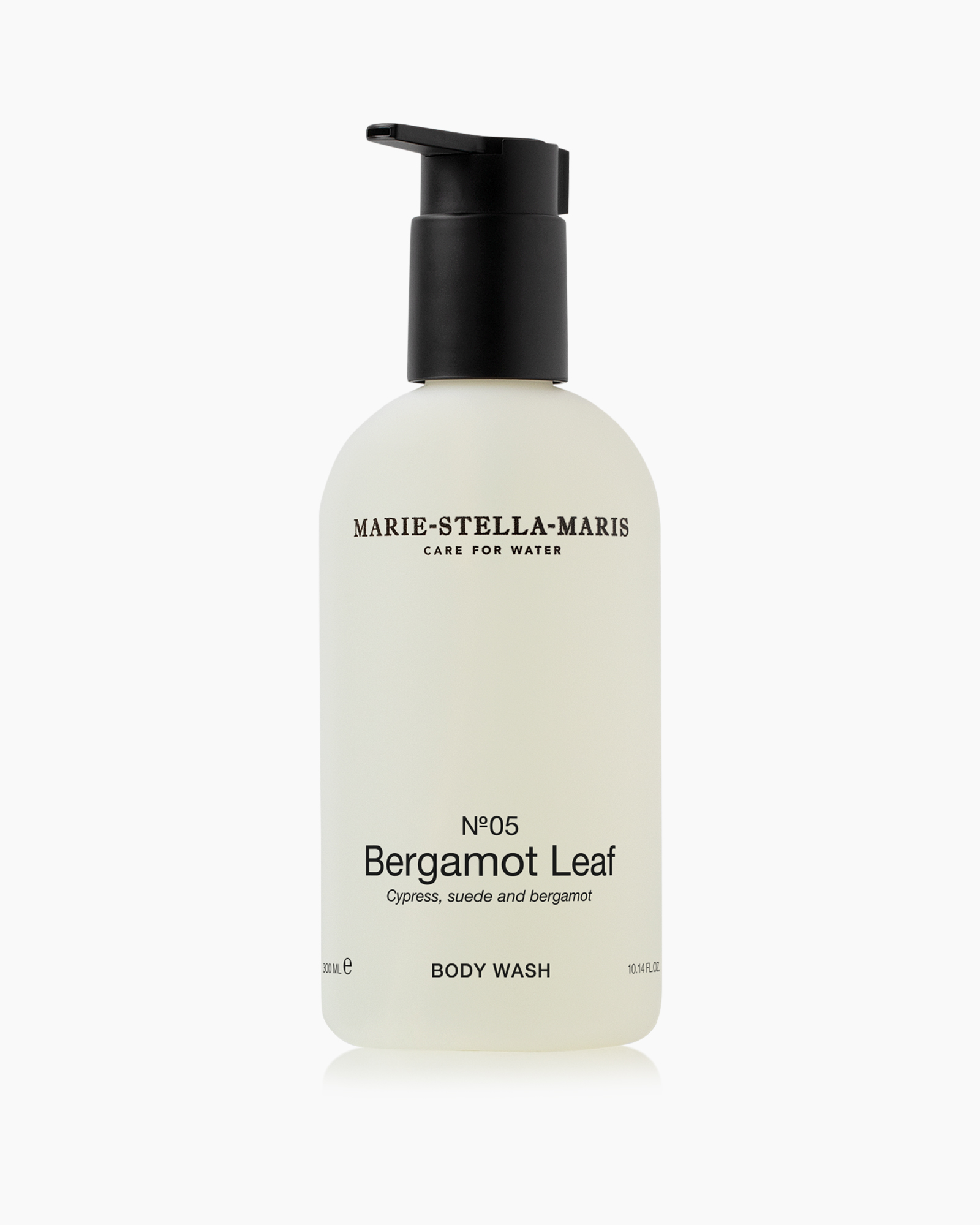 body wash, bottle, pump, cream, bergamot